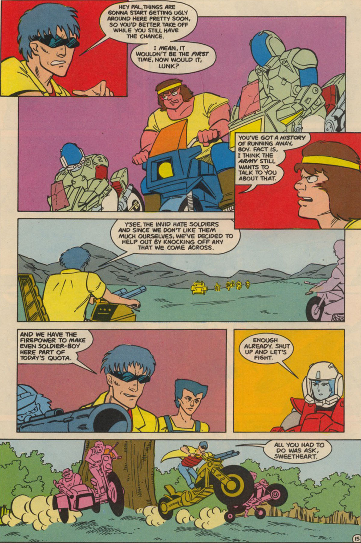 Read online Robotech The New Generation comic -  Issue #3 - 20