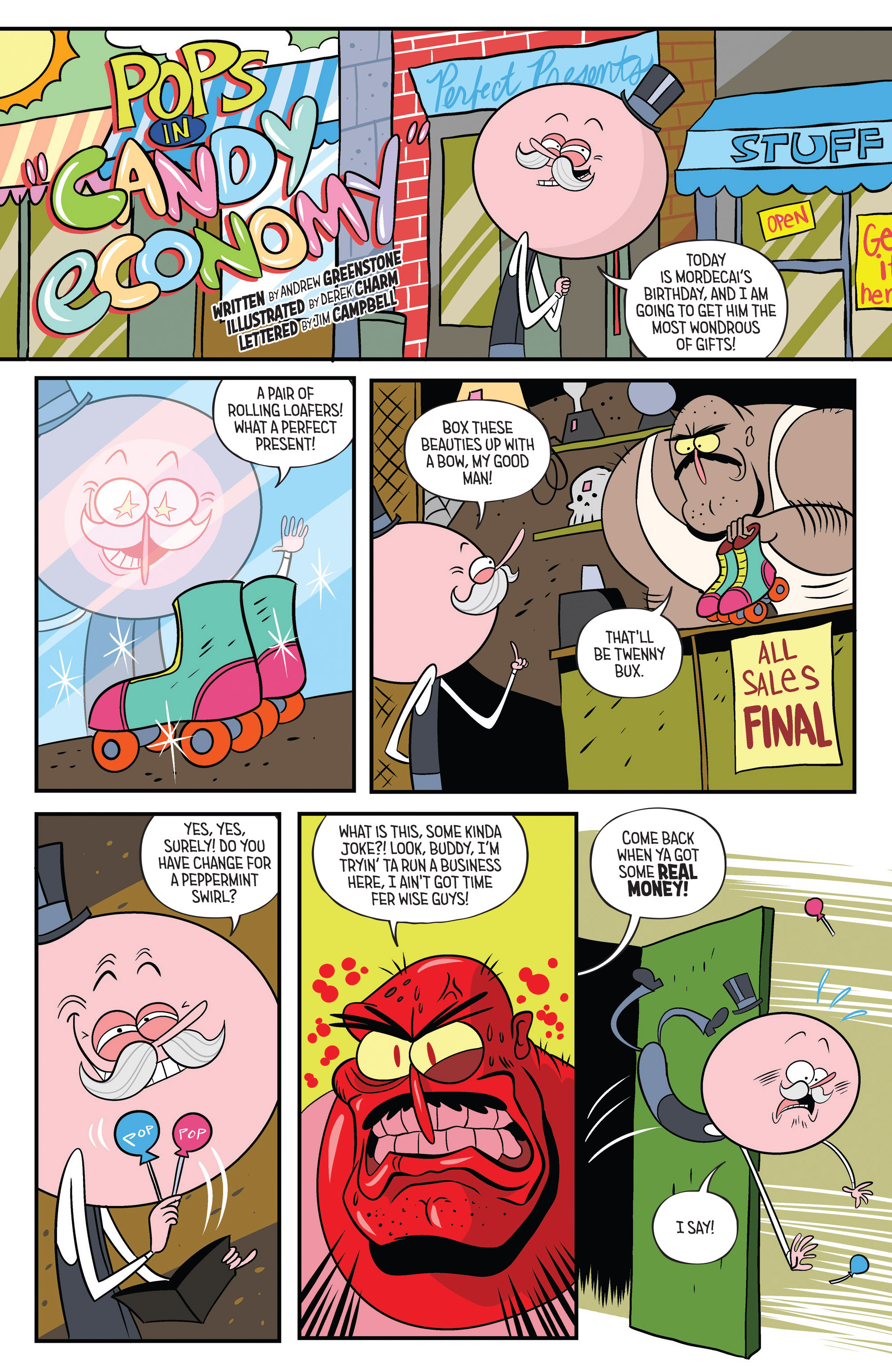 Read online Regular Show comic -  Issue #28 - 17