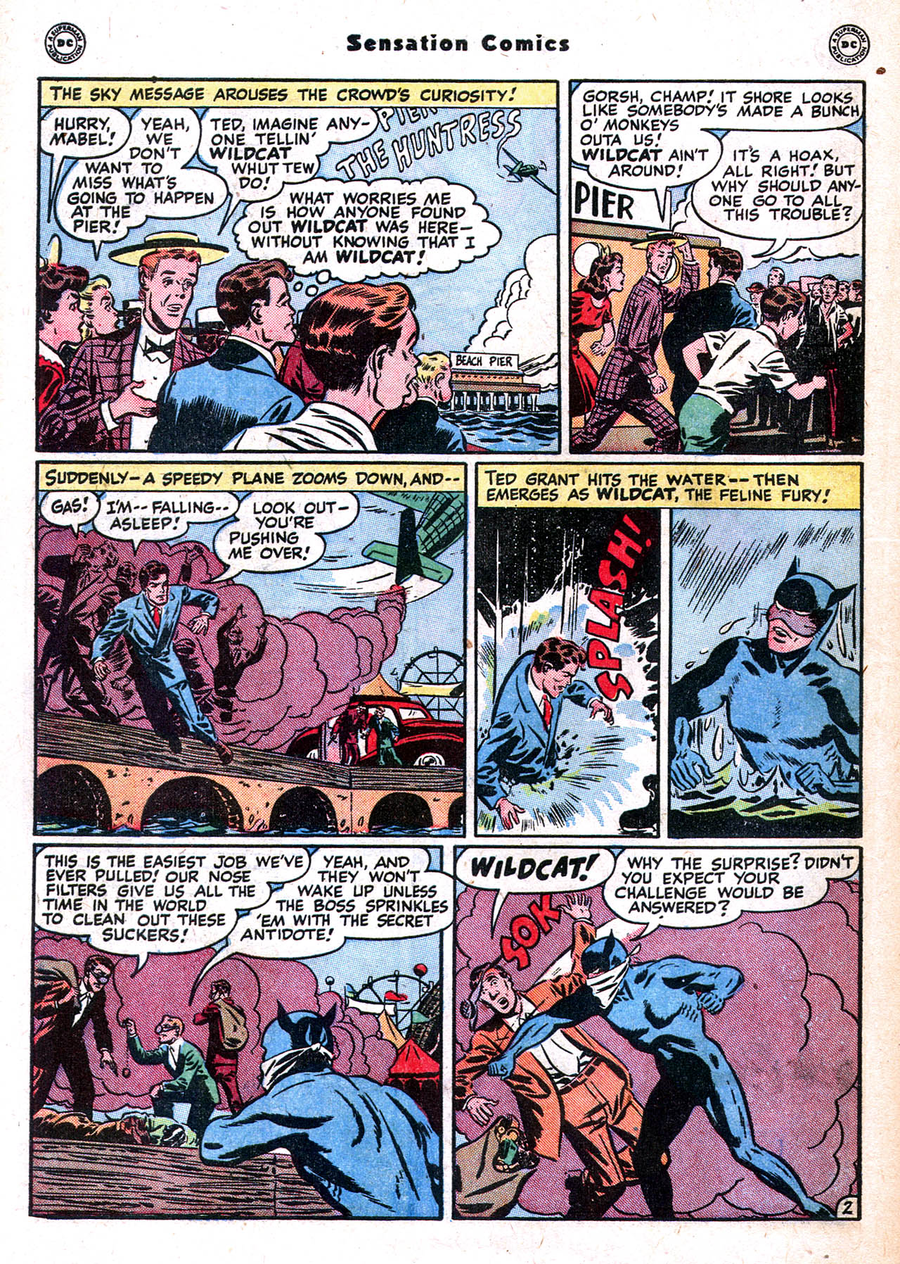 Read online Sensation (Mystery) Comics comic -  Issue #76 - 44