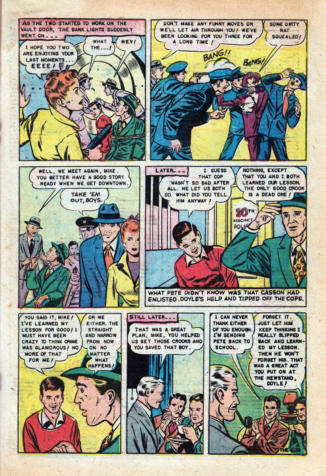 Read online Fight Against Crime comic -  Issue #4 - 33