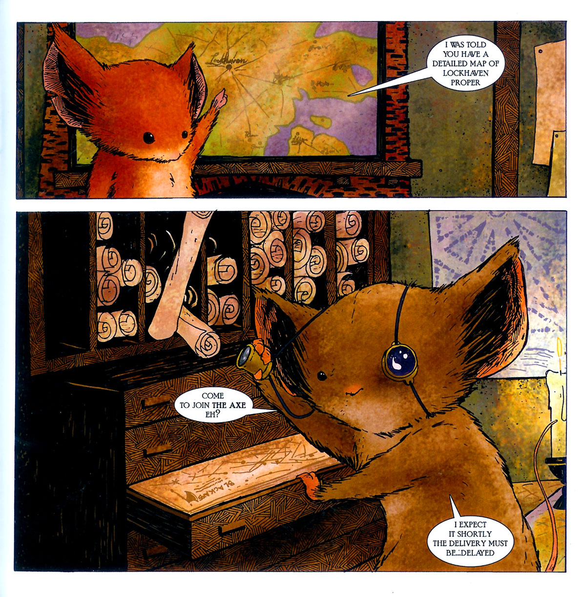 Read online Mouse Guard comic -  Issue #3 - 17