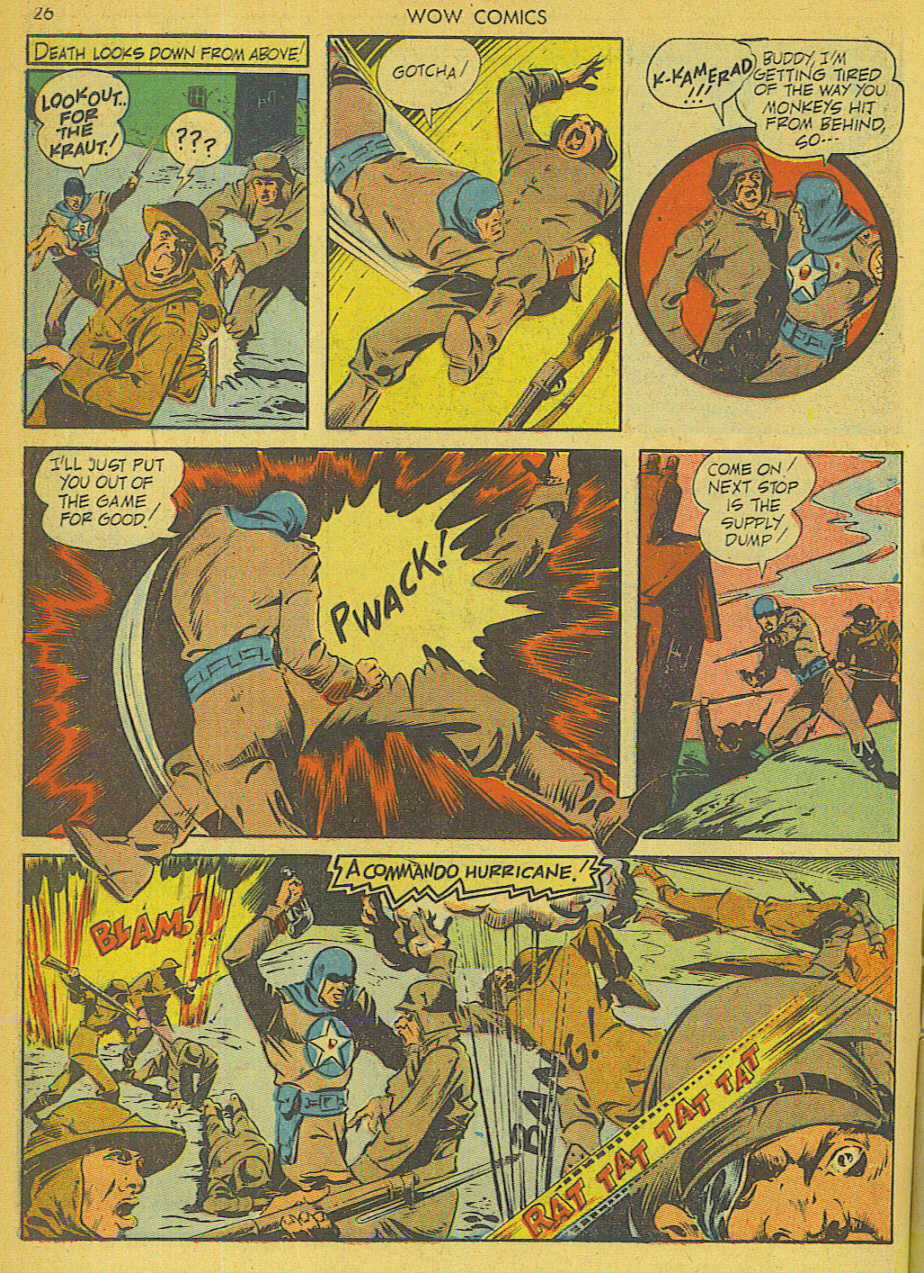 Read online Wow Comics comic -  Issue #6 - 26