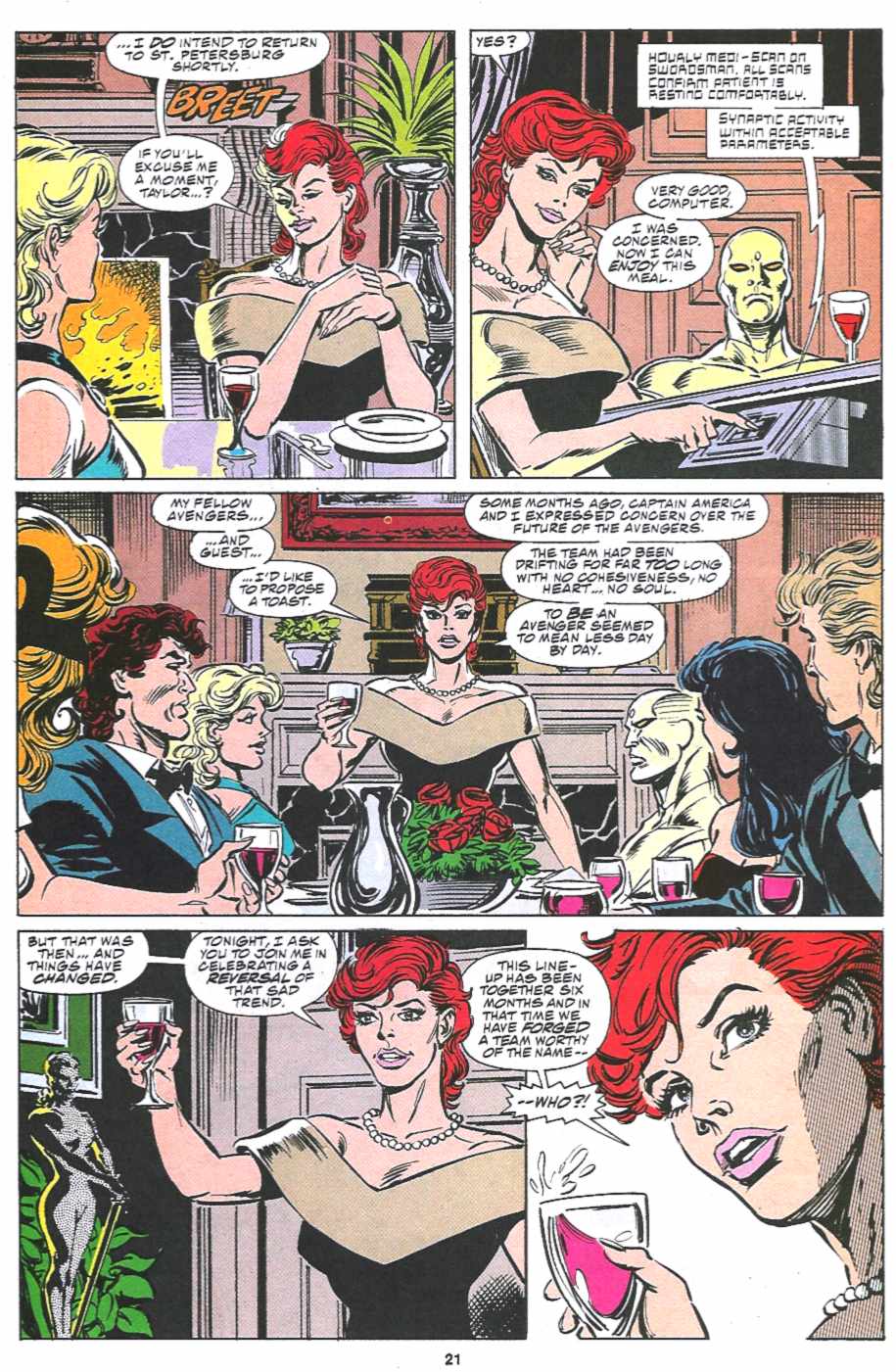 Read online The Avengers (1963) comic -  Issue #357 - 17