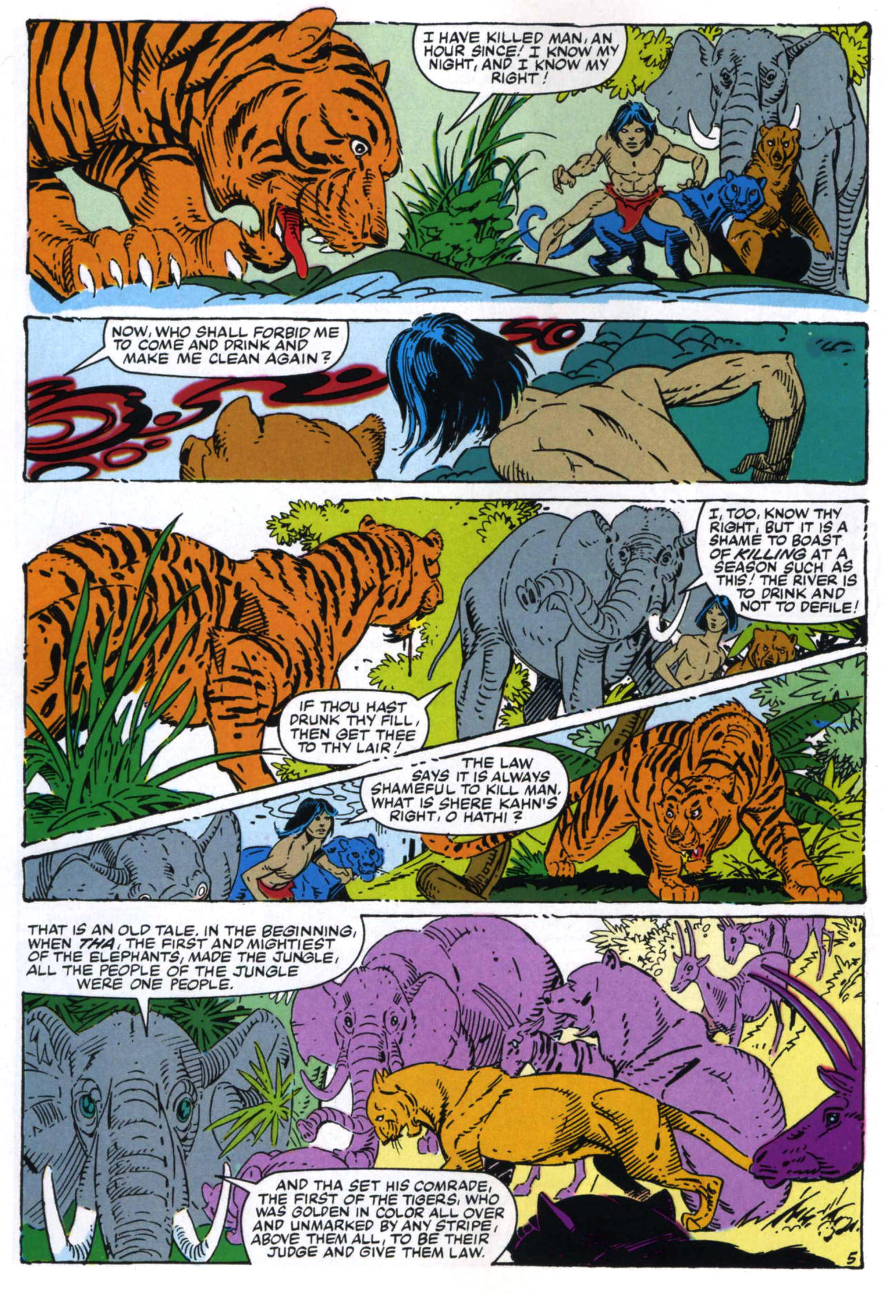 Read online Marvel Illustrated Jungle Book comic -  Issue # Full - 30