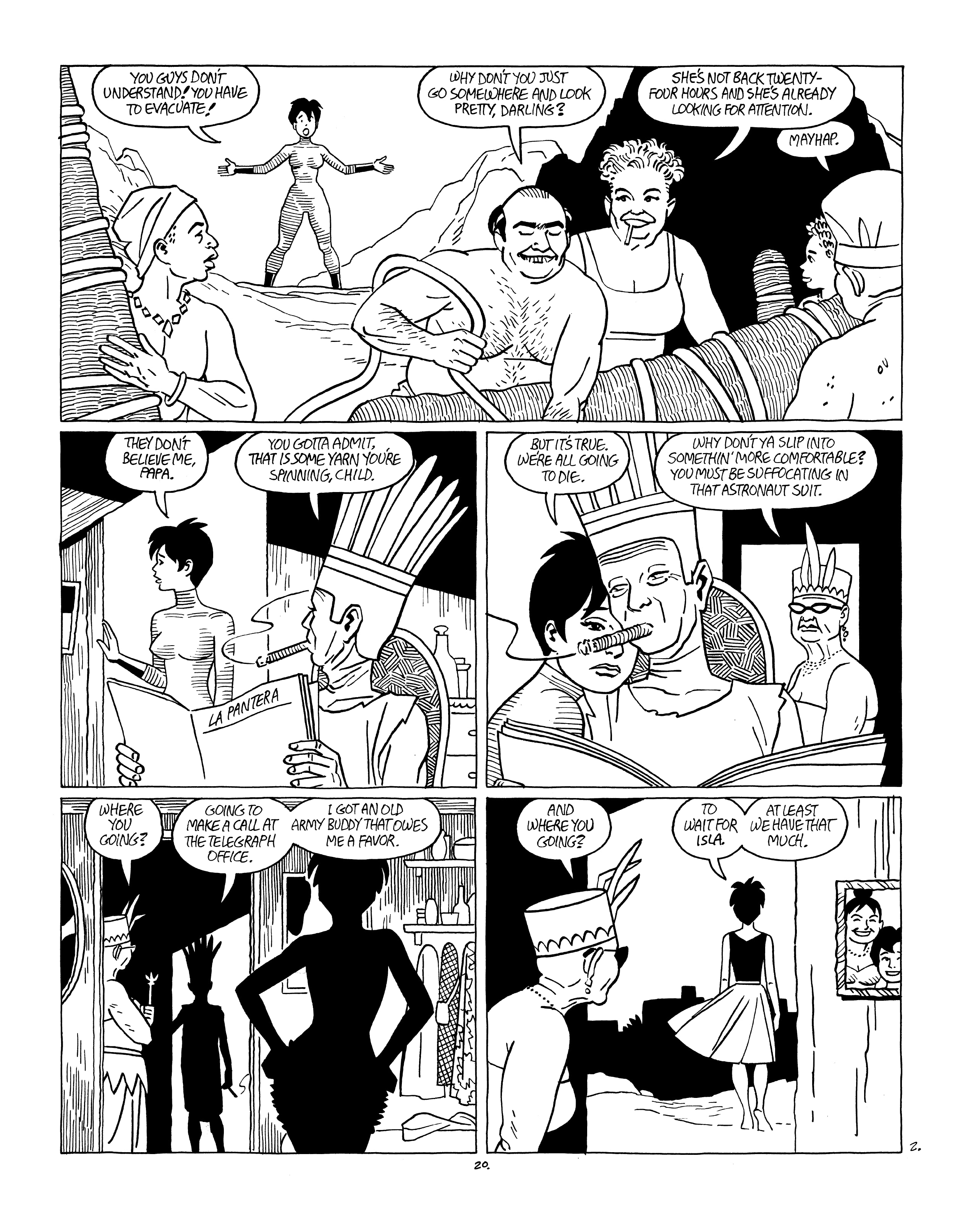 Read online Love and Rockets (2016) comic -  Issue #8 - 22