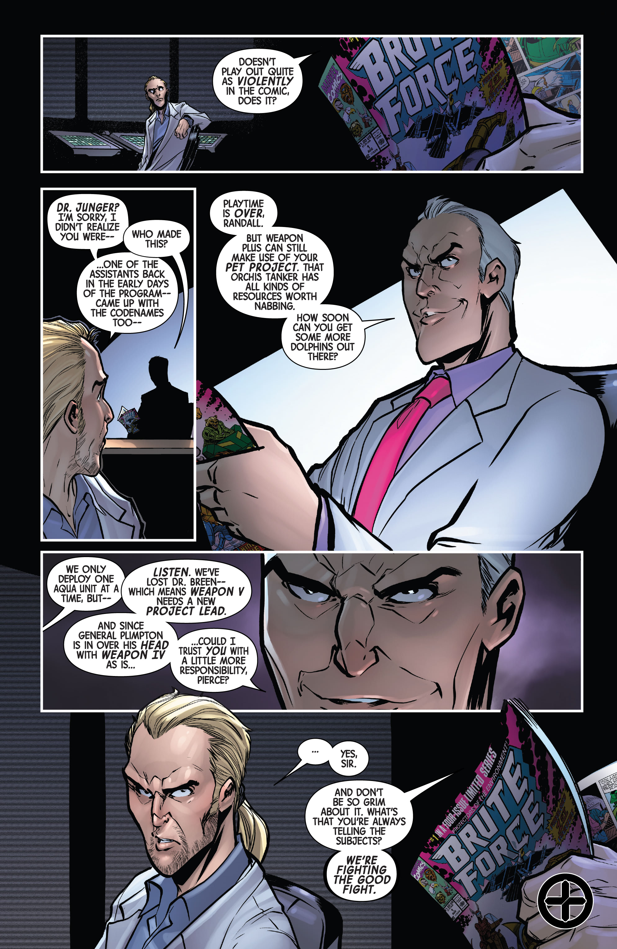 Read online Weapon Plus: World War IV comic -  Issue # Full - 30