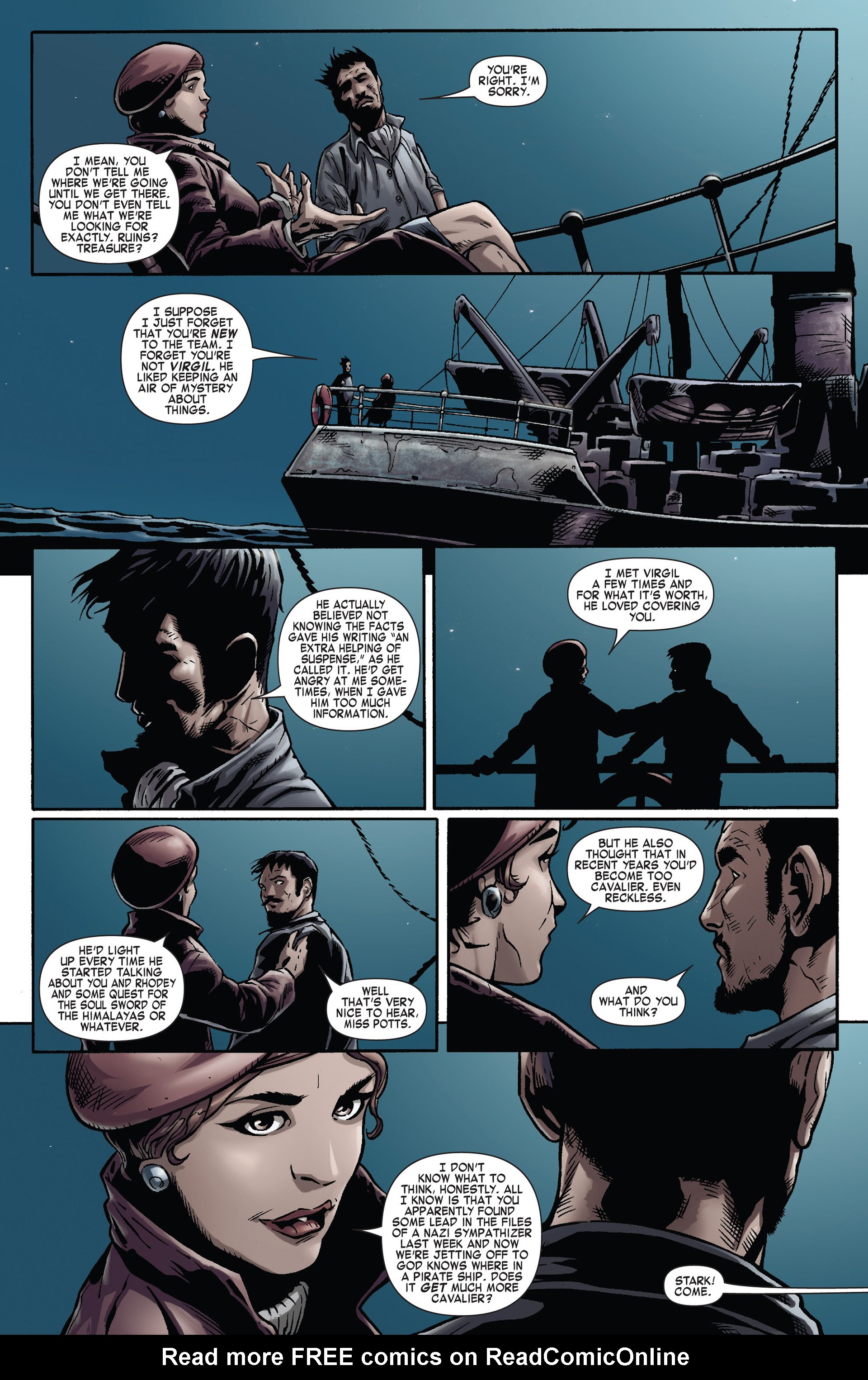 Read online Iron Man Noir comic -  Issue #2 - 5