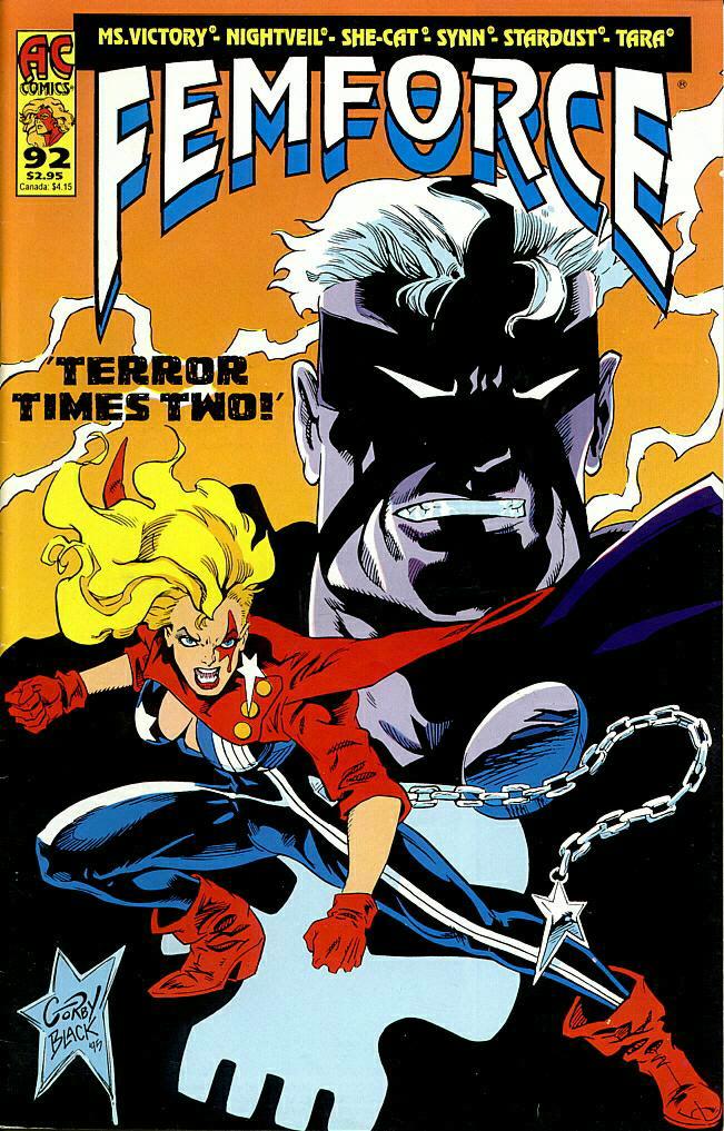 Read online Femforce comic -  Issue #92 - 1