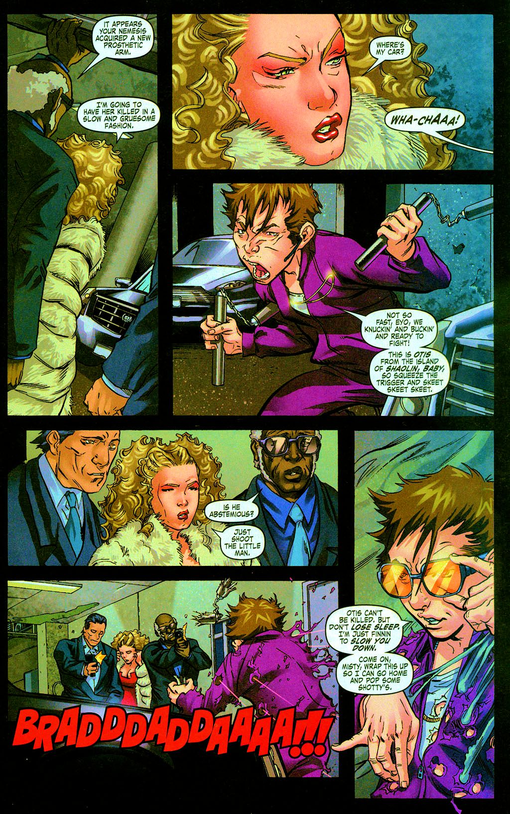 Read online Daughters of the Dragon comic -  Issue #6 - 7