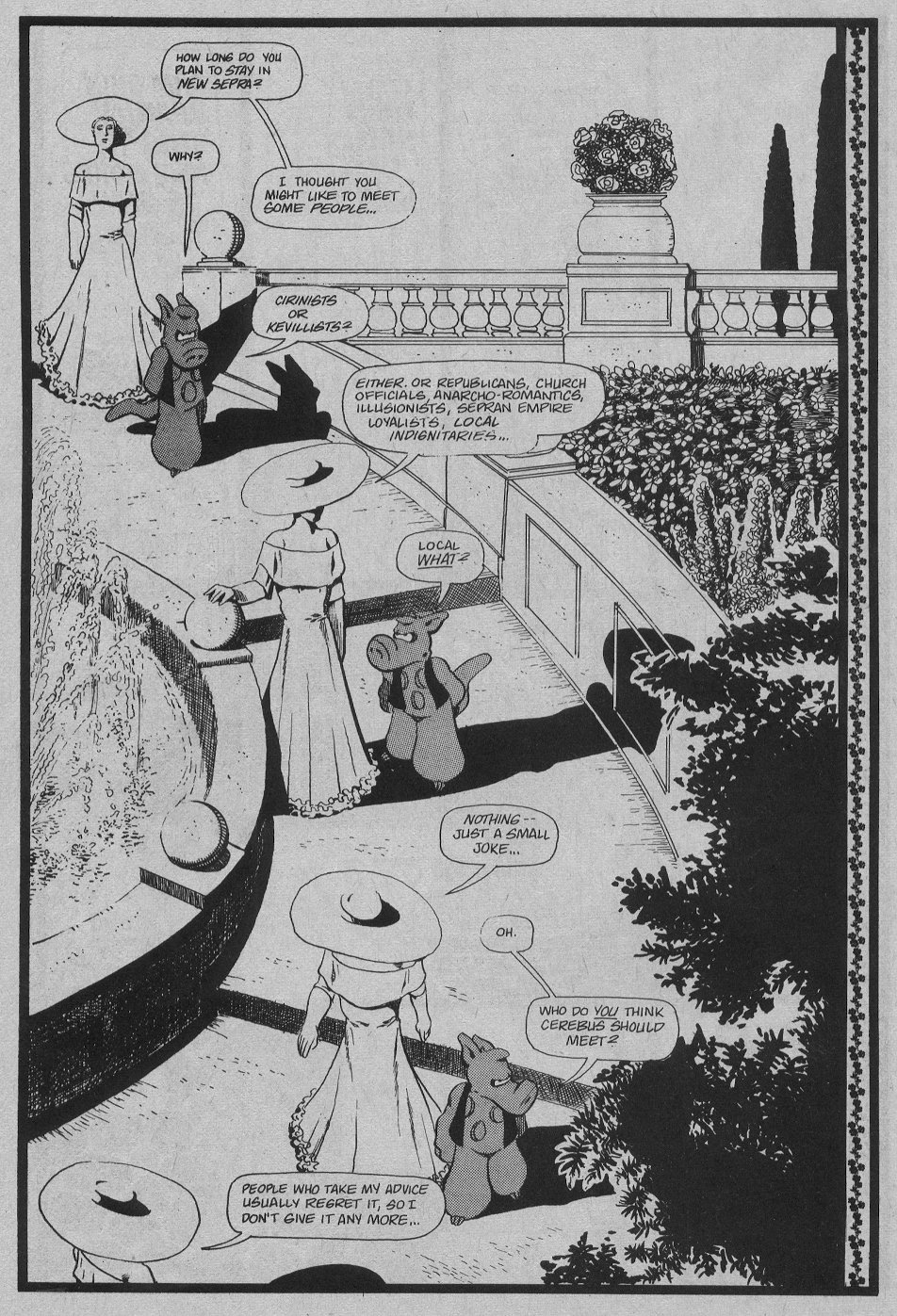 Read online Cerebus comic -  Issue #53 - 16