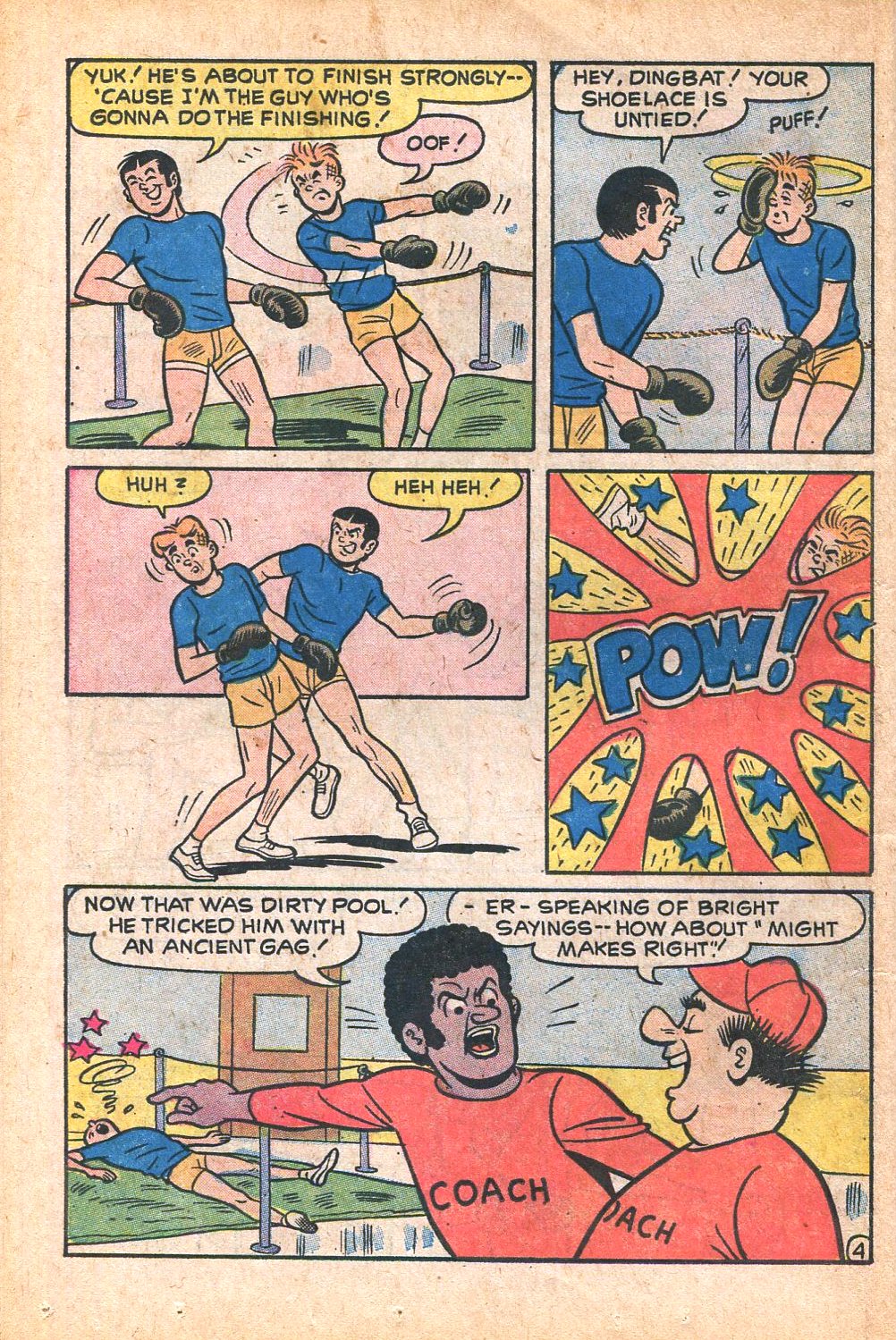Read online Reggie and Me (1966) comic -  Issue #60 - 14