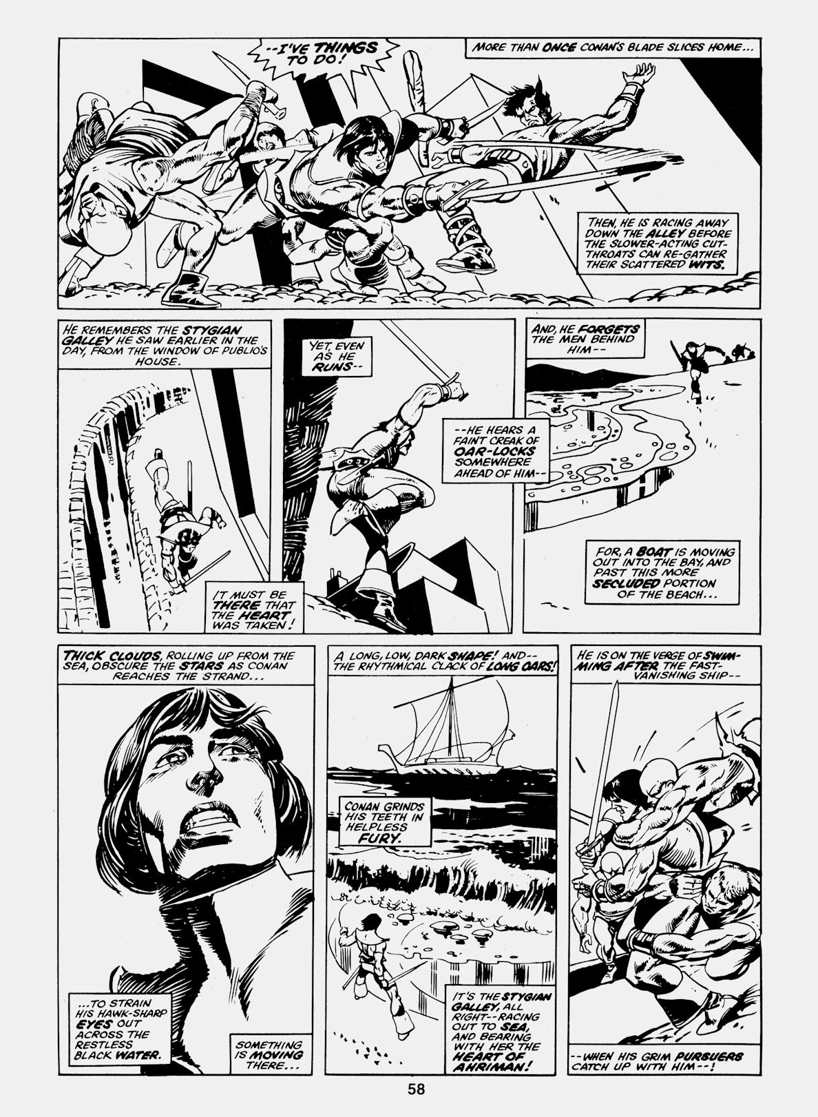 Read online Conan Saga comic -  Issue #23 - 59