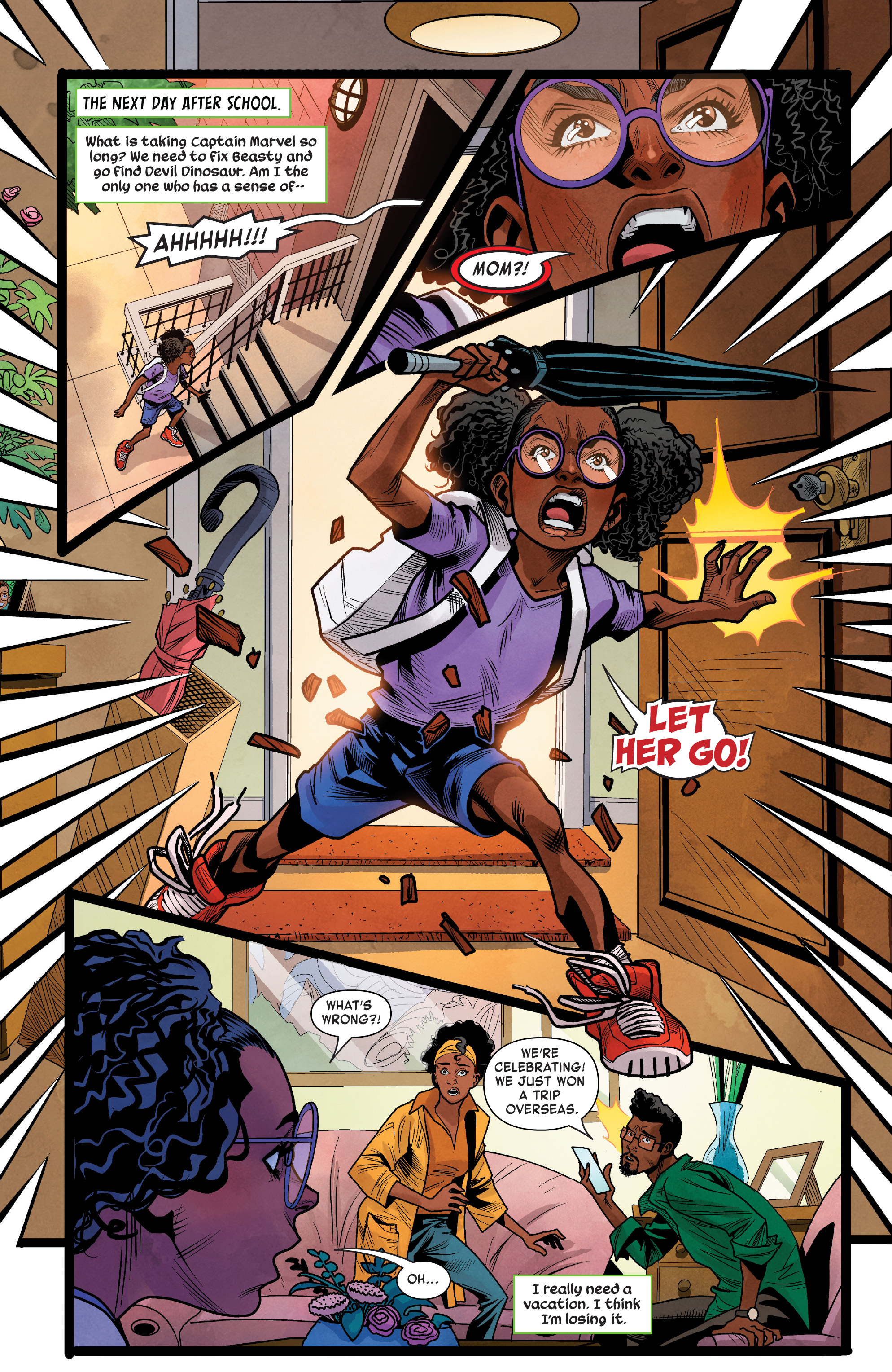 Read online Avengers & Moon Girl comic -  Issue #1 - 8