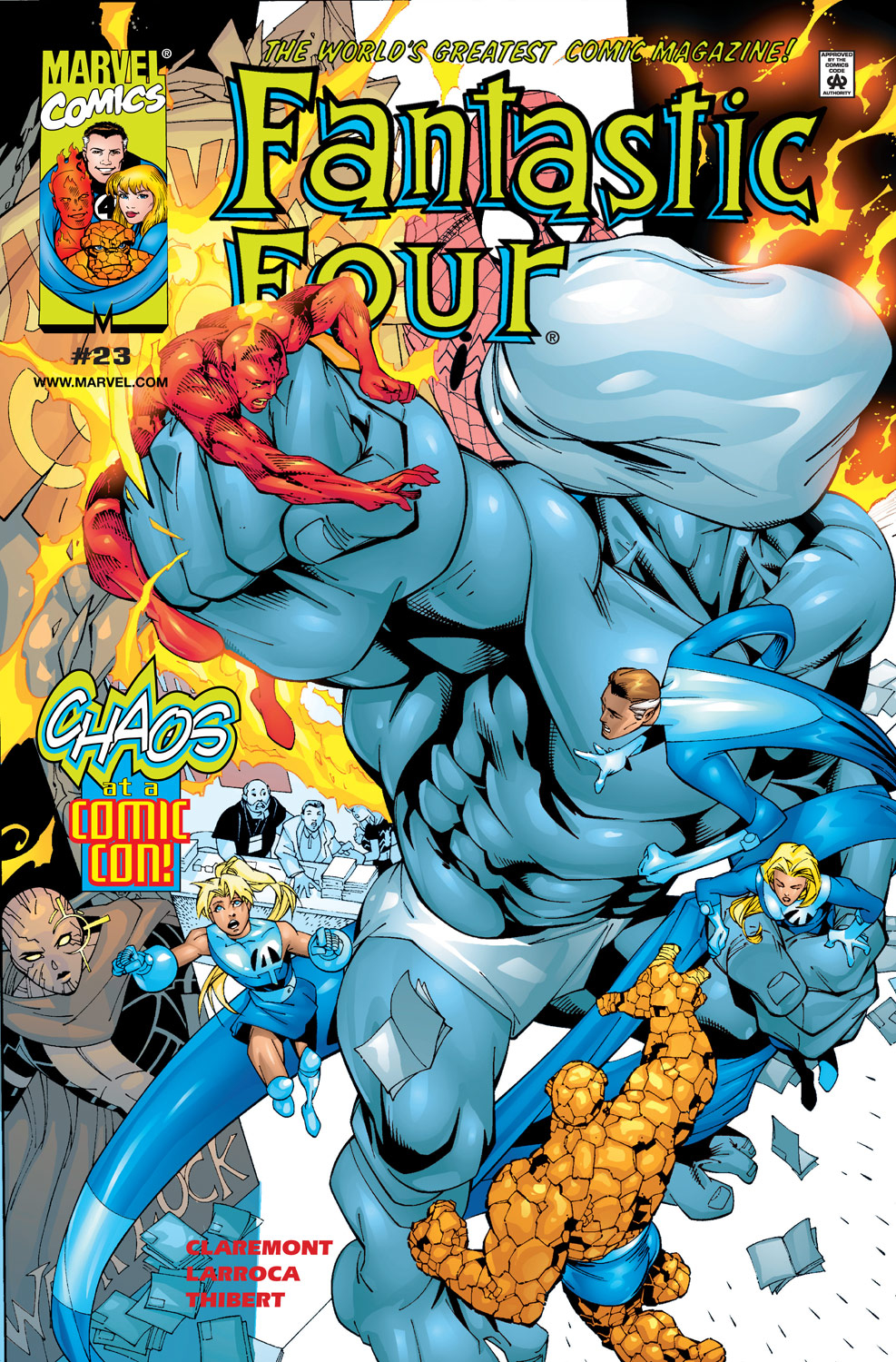 Read online Fantastic Four (1998) comic -  Issue #23 - 1