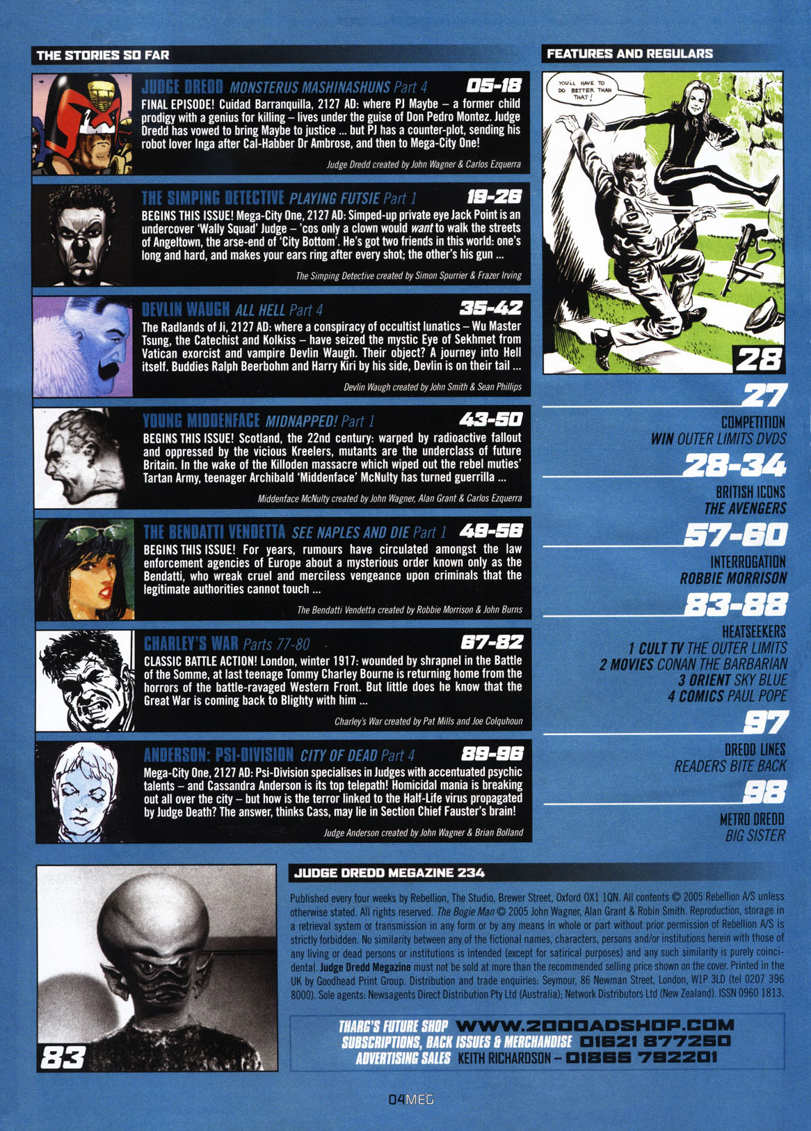 Read online Judge Dredd Megazine (Vol. 5) comic -  Issue #234 - 4