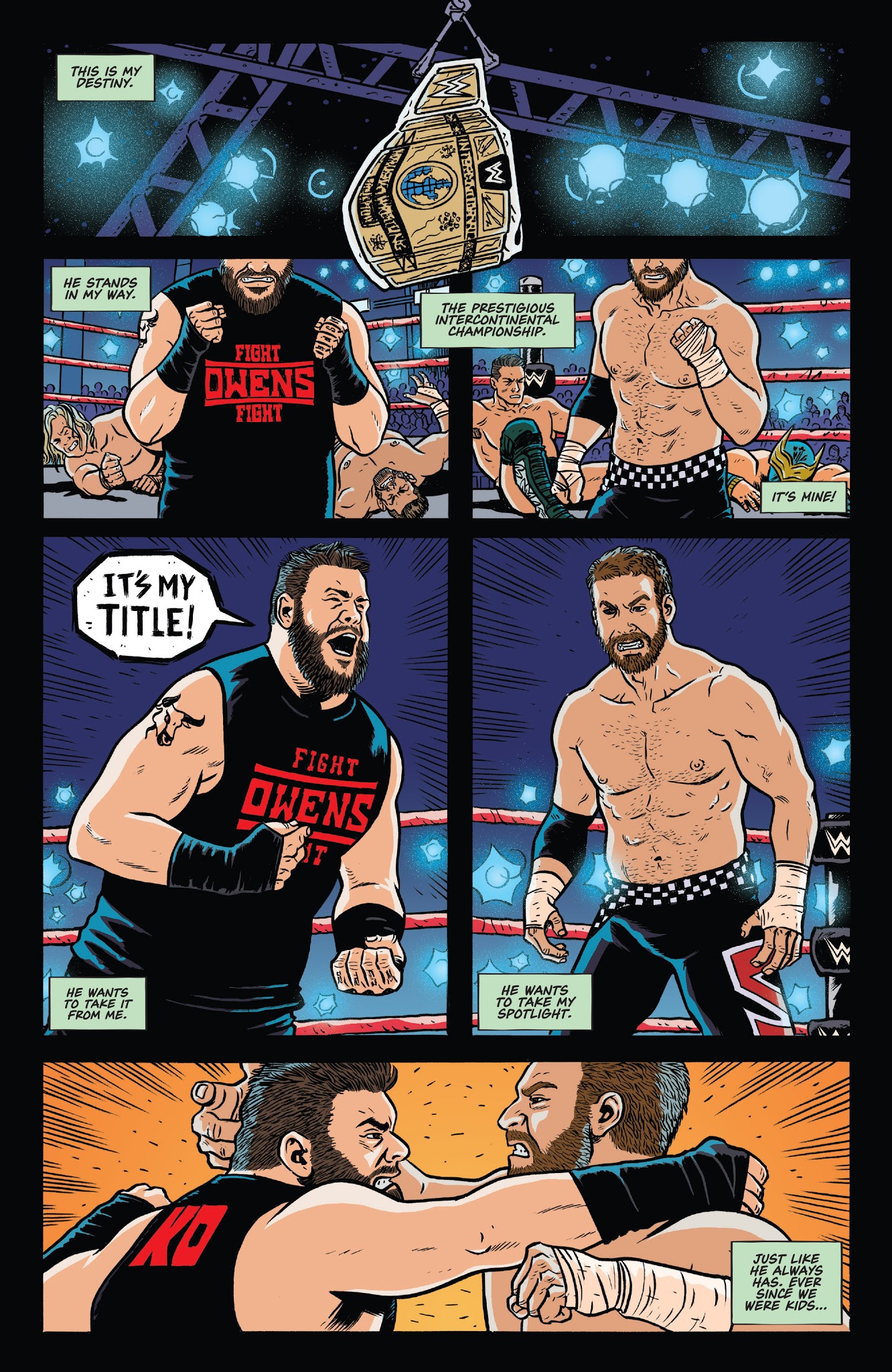Read online WWE: Wrestlemania 2017 Special comic -  Issue # Full - 33