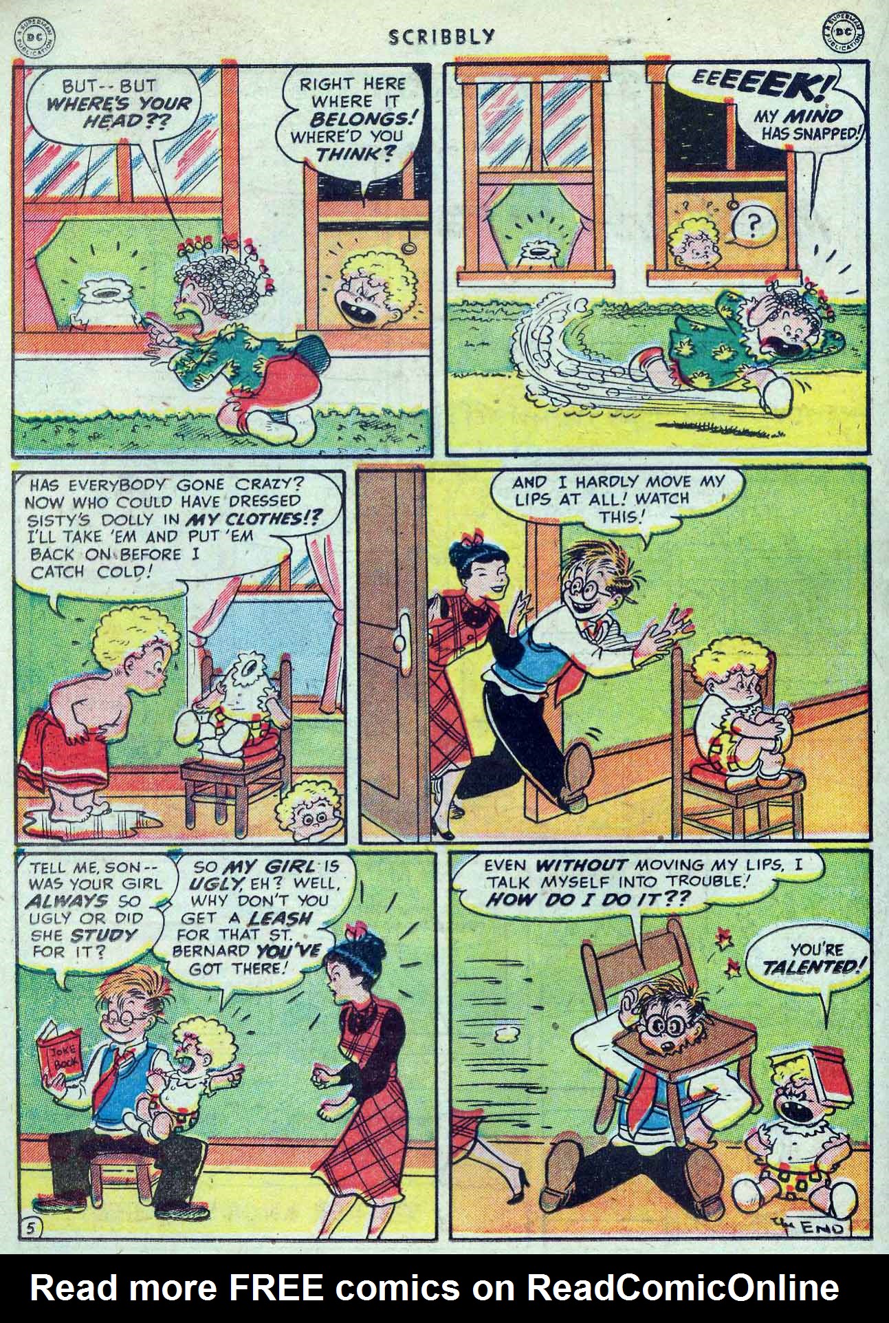 Read online Scribbly comic -  Issue #7 - 28