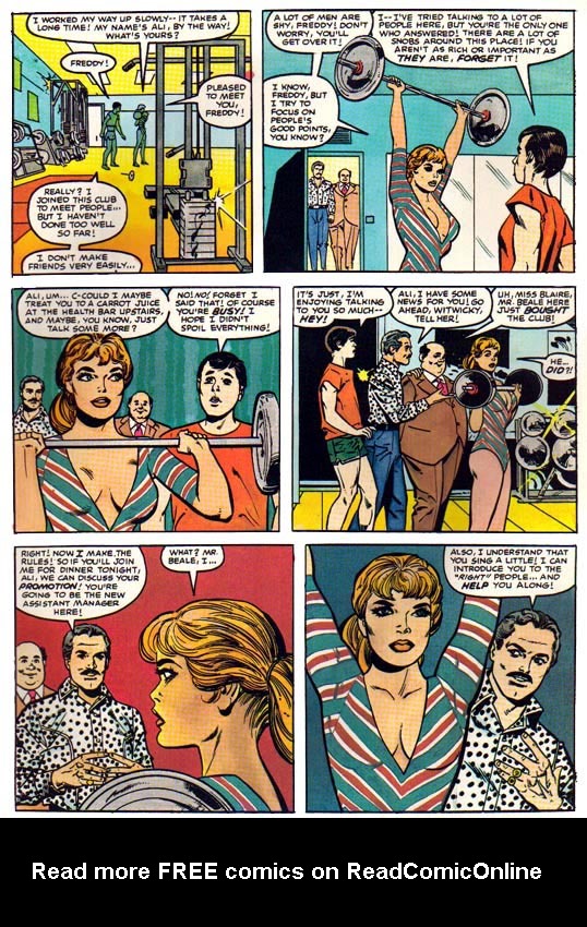 Read online Marvel Graphic Novel comic -  Issue #12 - Dazzler - The Movie - 7