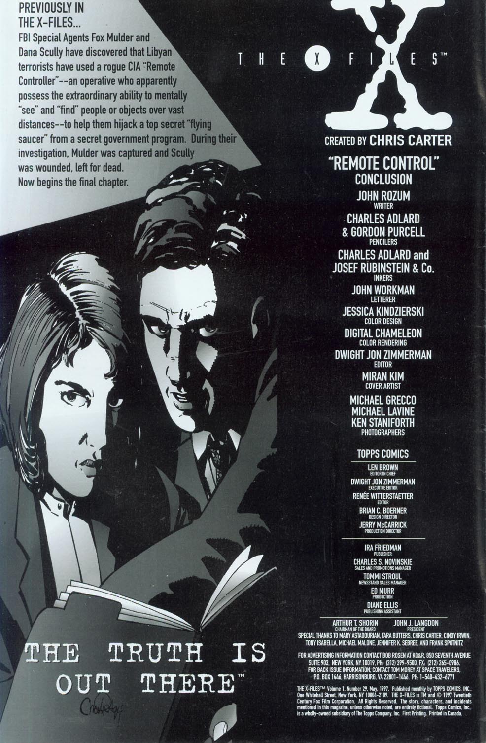 Read online The X-Files (1995) comic -  Issue #29 - 2