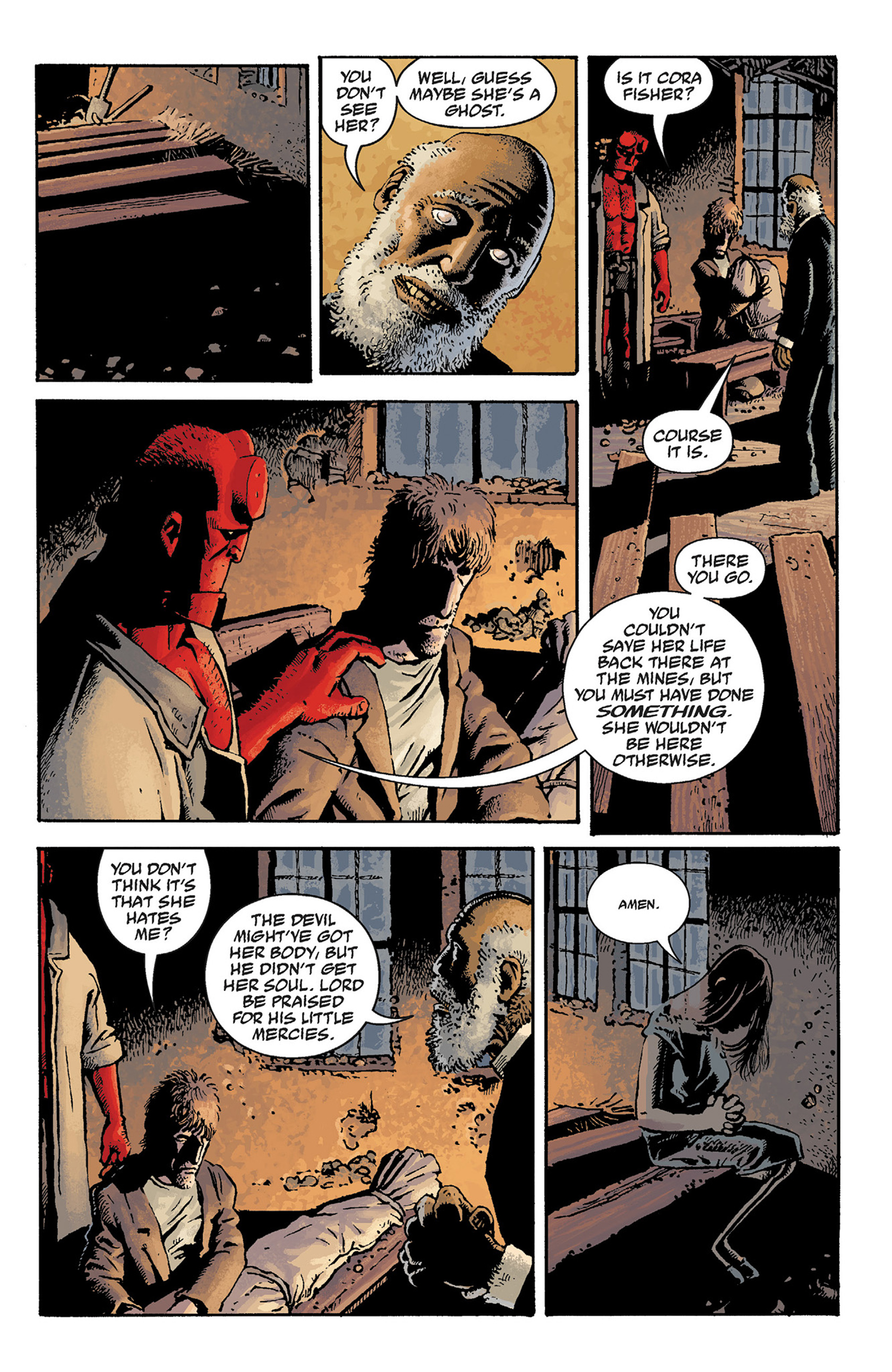 Read online Hellboy: The Crooked Man and Others comic -  Issue # TPB - 51