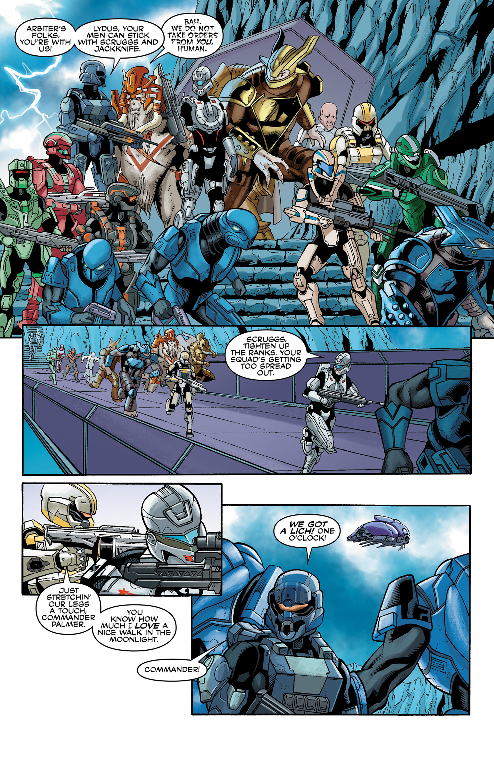 Read online Halo: Escalation comic -  Issue #2 - 10