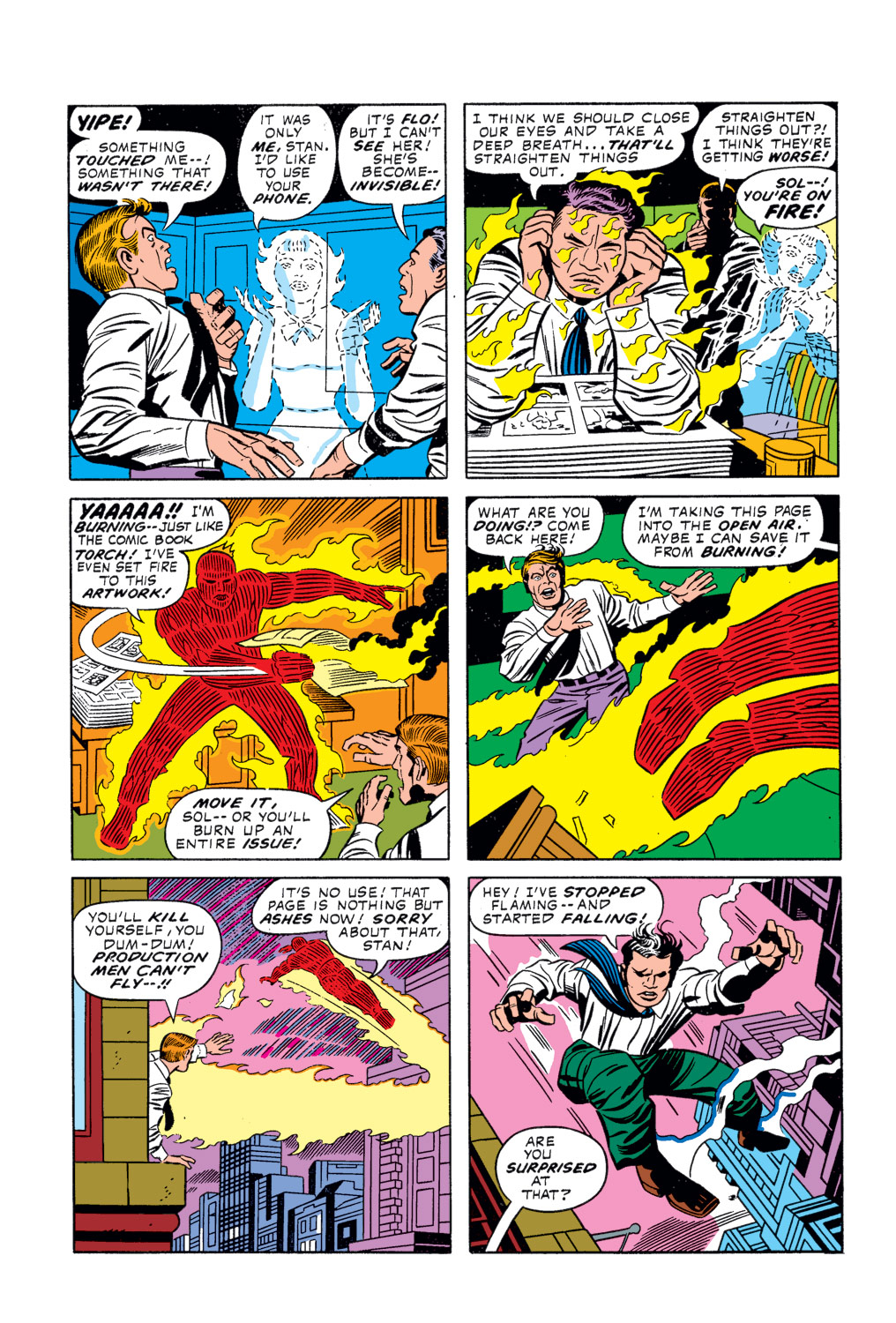 What If? (1977) issue 11 - The original marvel bullpen had become the Fantastic Four - Page 15
