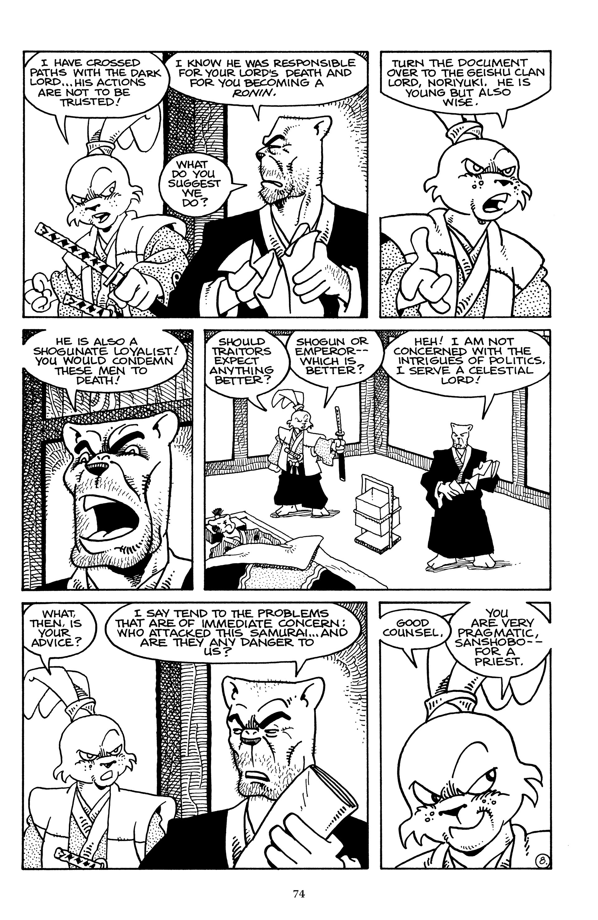 Read online The Usagi Yojimbo Saga (2021) comic -  Issue # TPB 2 (Part 1) - 73