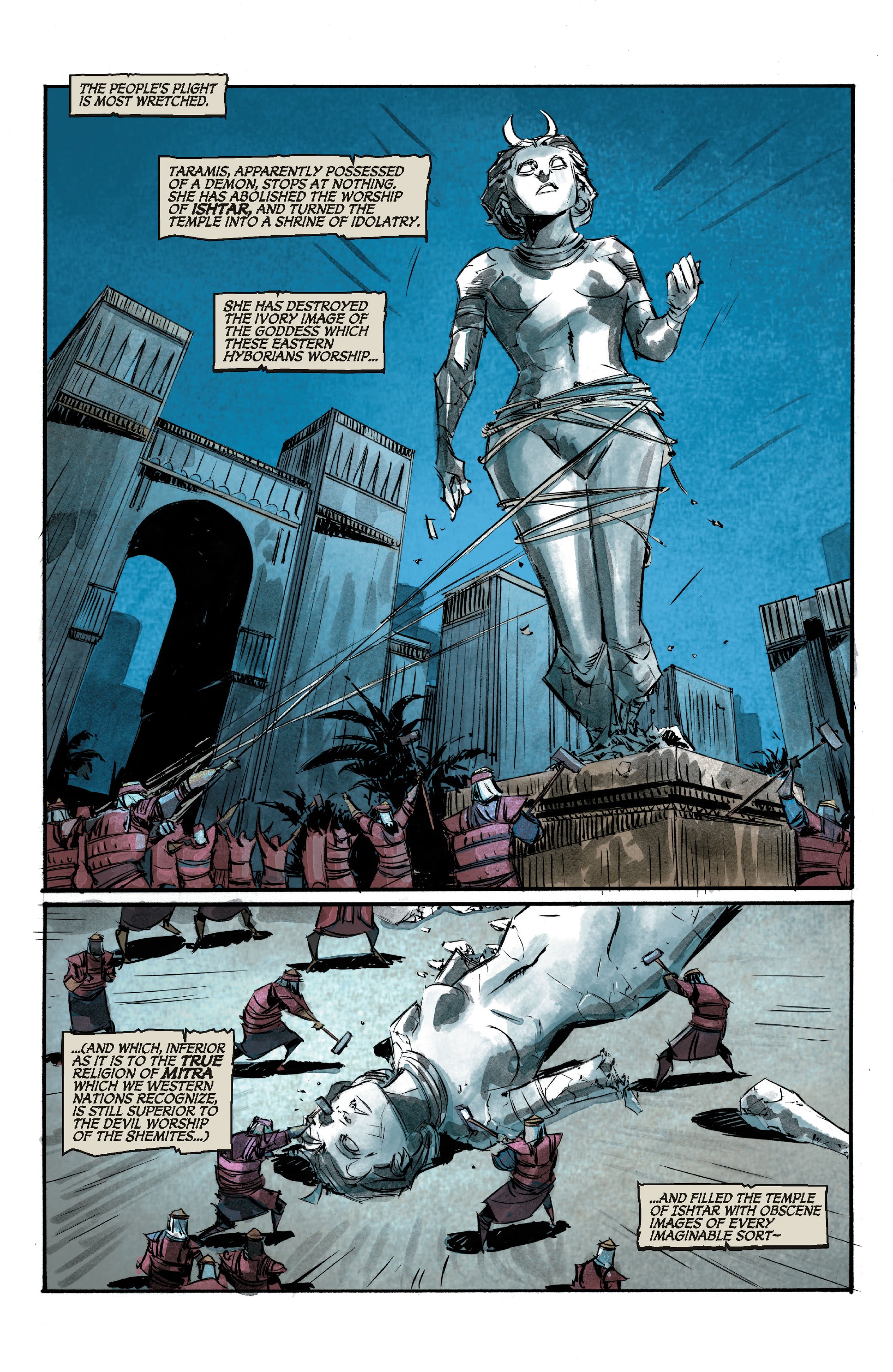 Read online Conan Chronicles Epic Collection comic -  Issue # TPB Blood In His Wake (Part 1) - 60