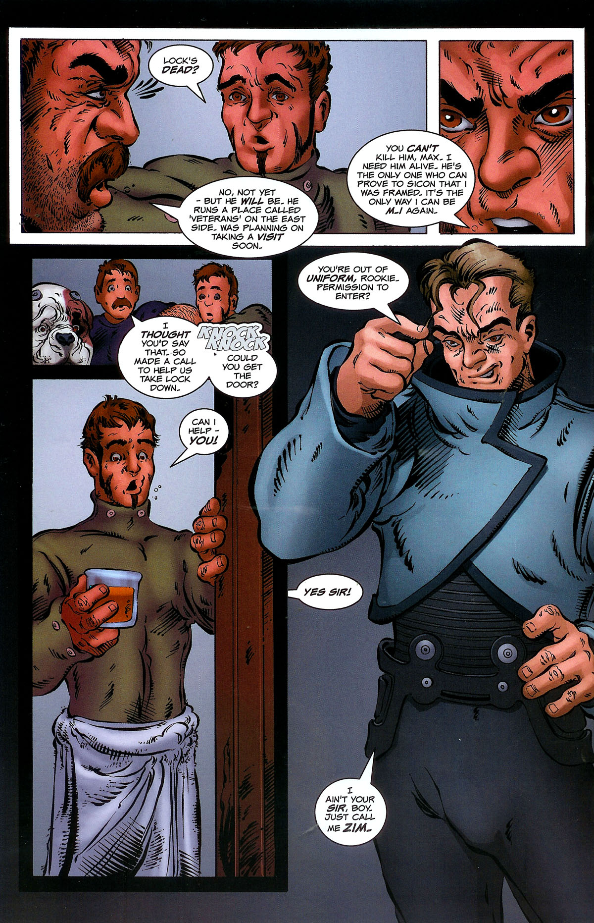 Read online Starship Troopers: Damaged Justice comic -  Issue #1 - 18