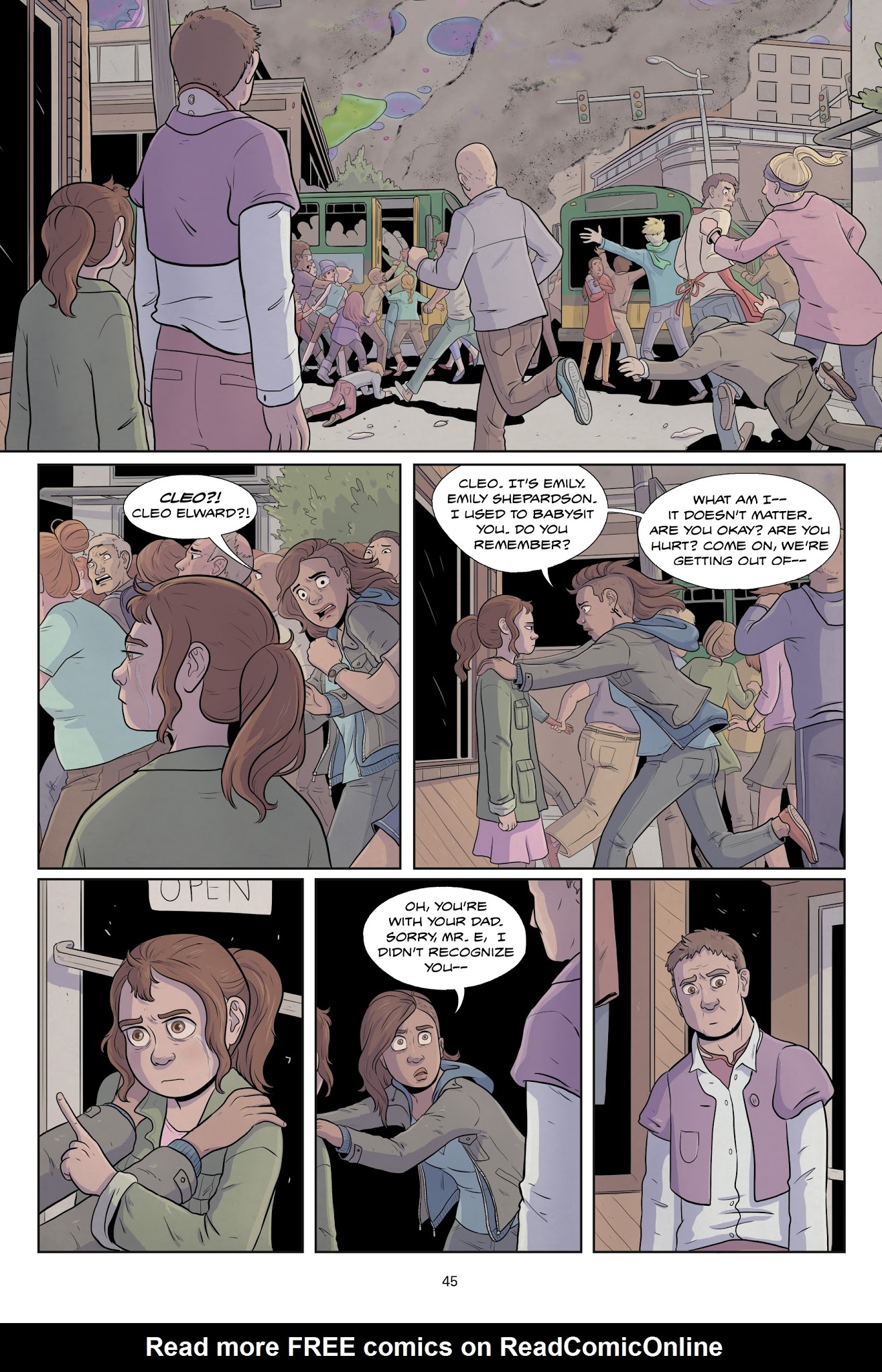 Read online Lifeformed: Cleo Makes Contact comic -  Issue # TPB - 44