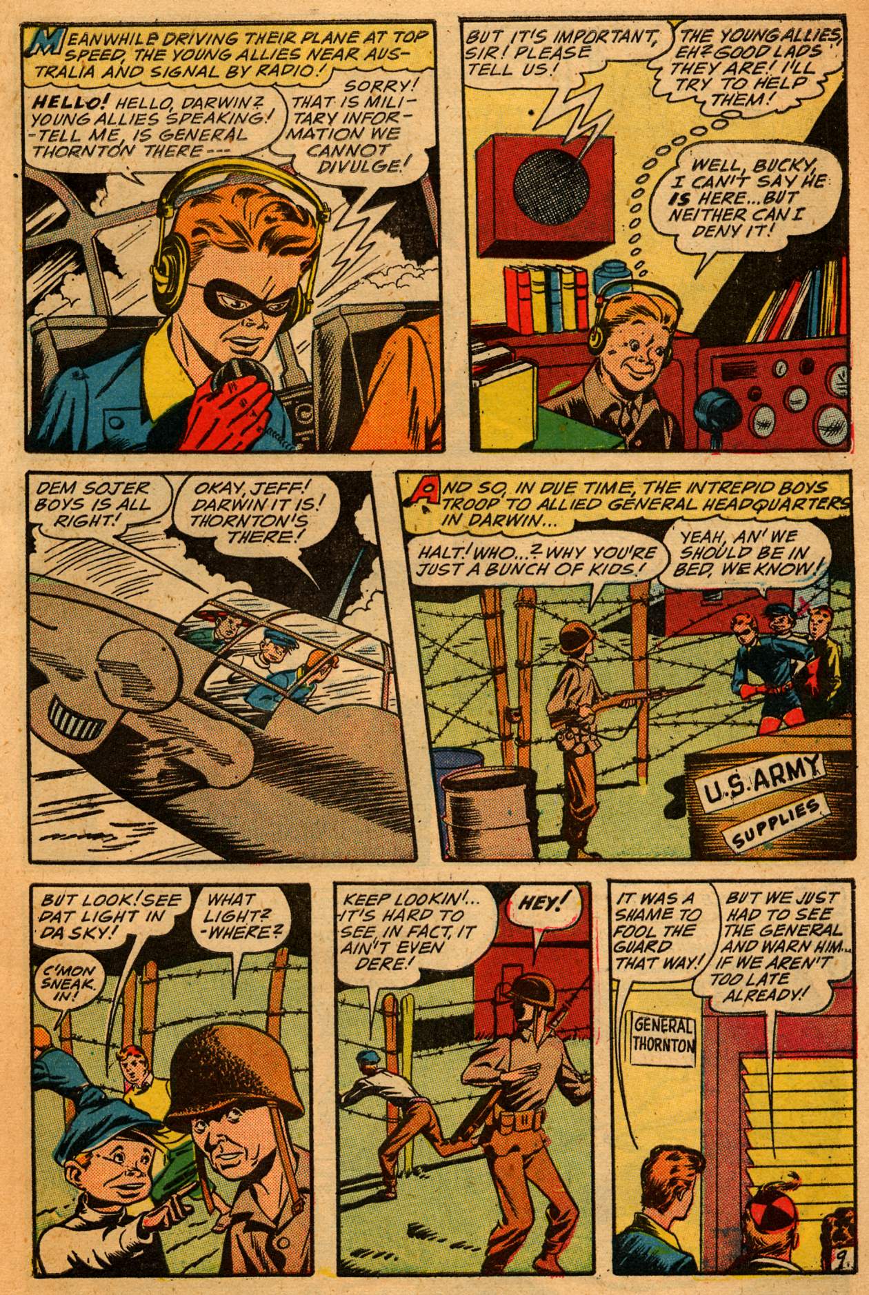 Read online Young Allies Comics comic -  Issue #12 - 11