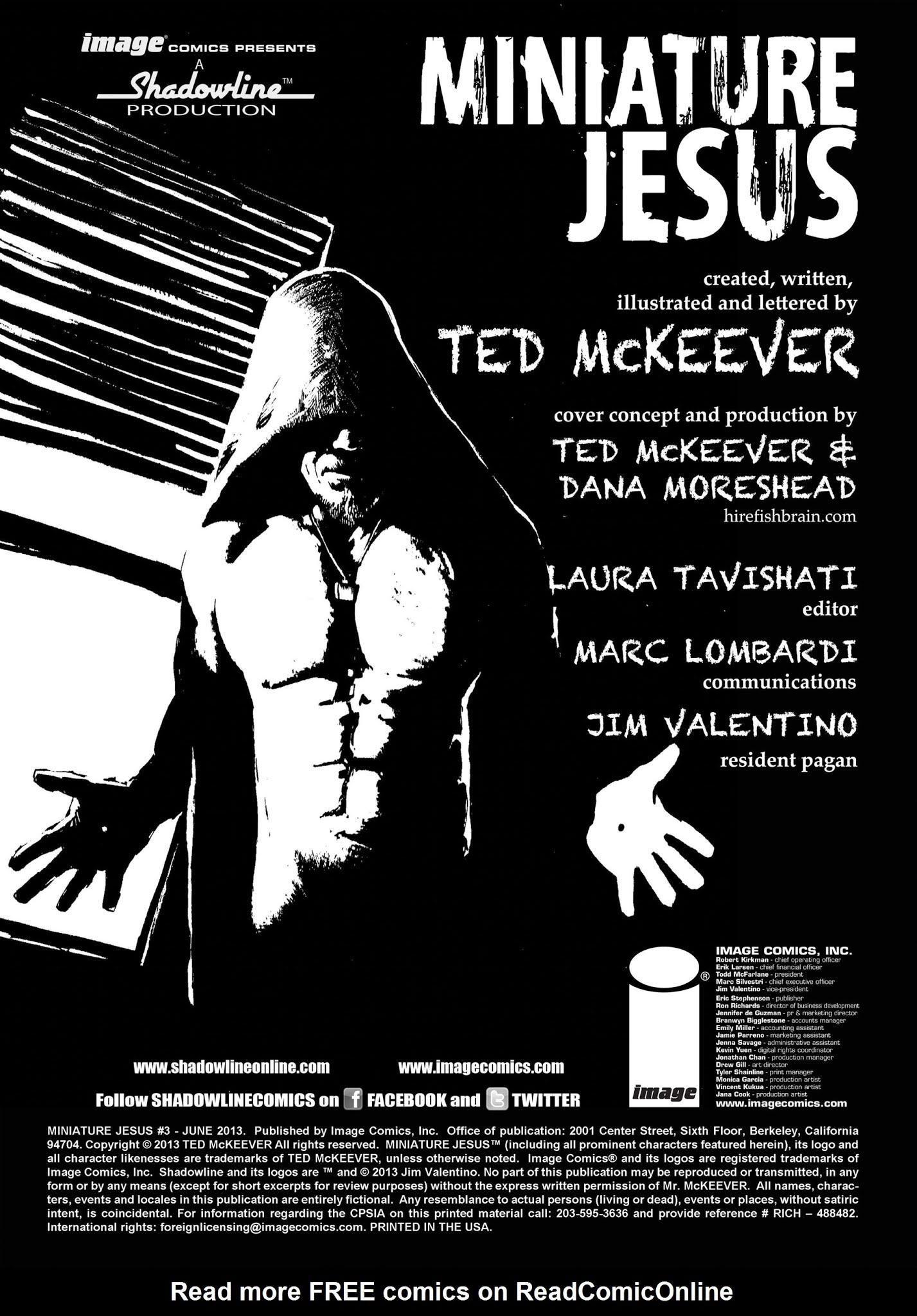 Read online Miniature Jesus comic -  Issue #3 - 2
