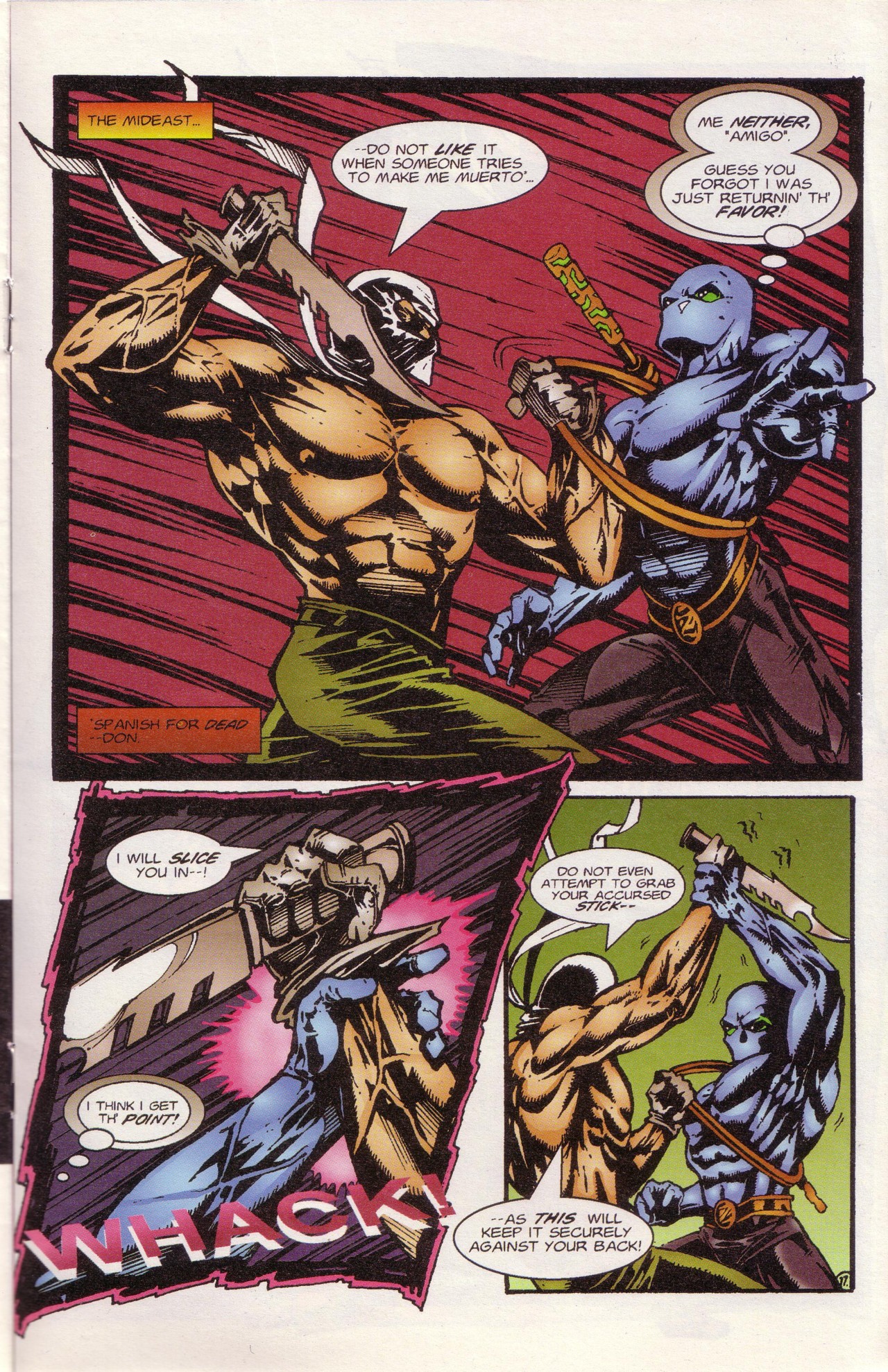 Read online Zen Intergalactic Ninja Color comic -  Issue #2 - 19