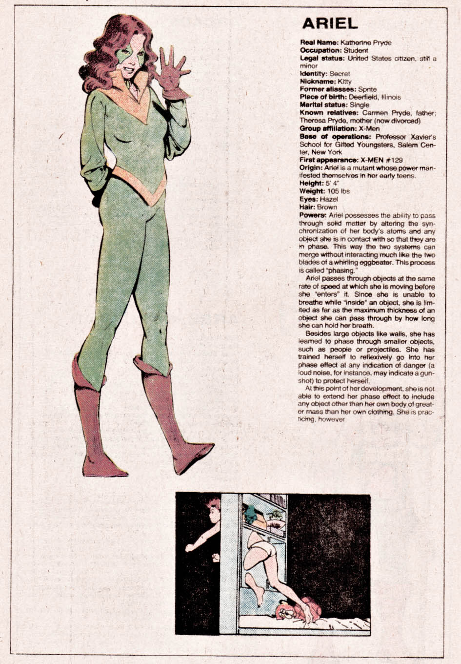 The Official Handbook of the Marvel Universe issue 1 - Page 18