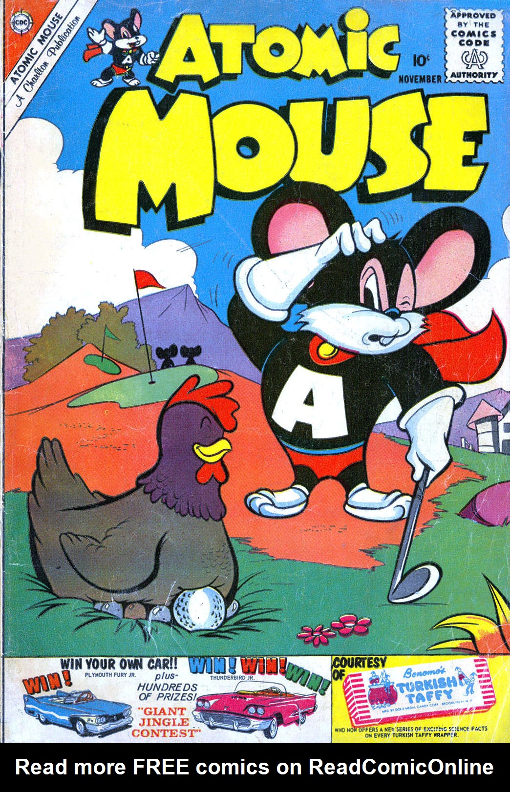 Read online Atomic Mouse comic -  Issue #39 - 1