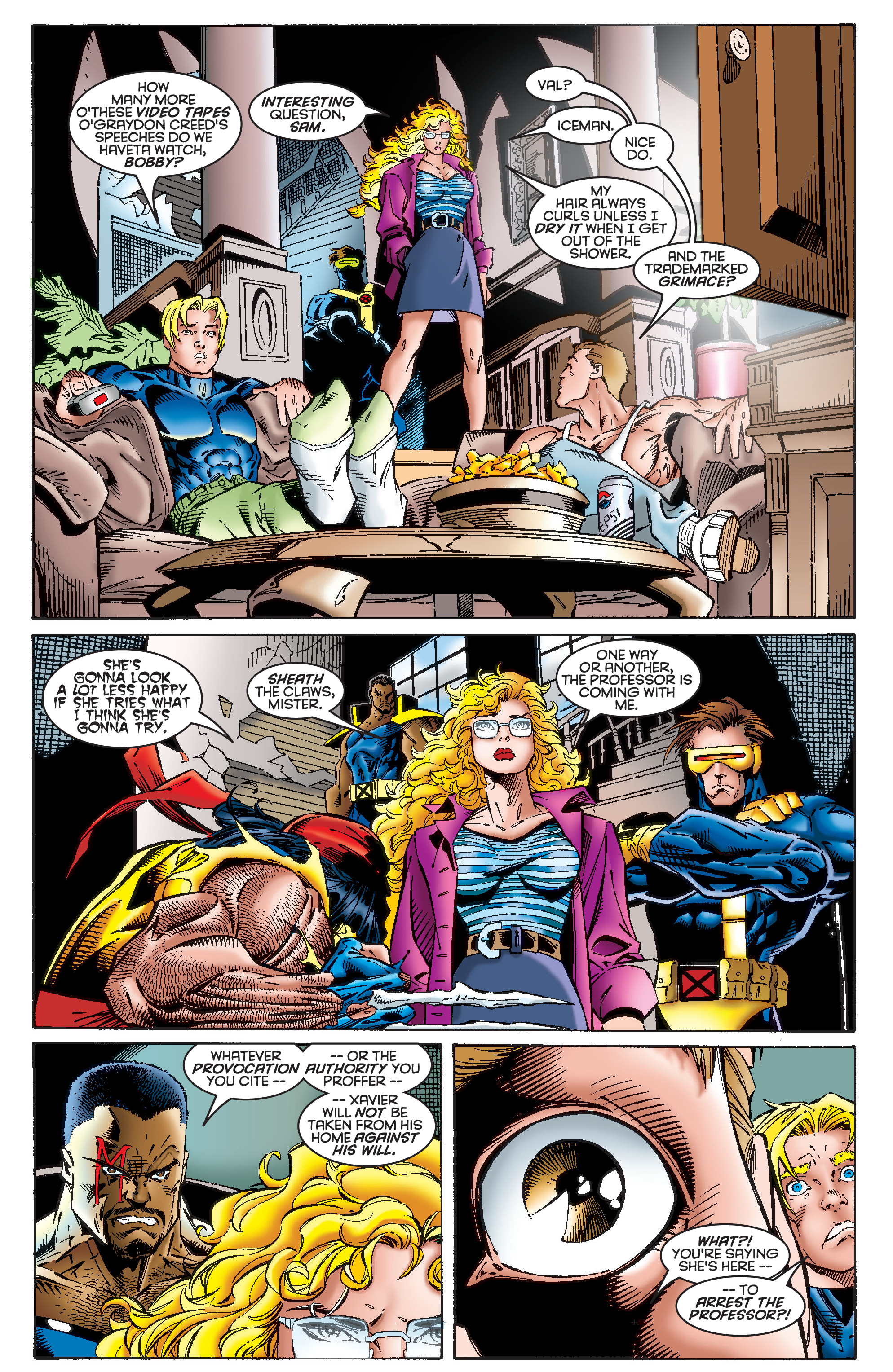 Read online X-Men Milestones: Onslaught comic -  Issue # TPB (Part 5) - 5