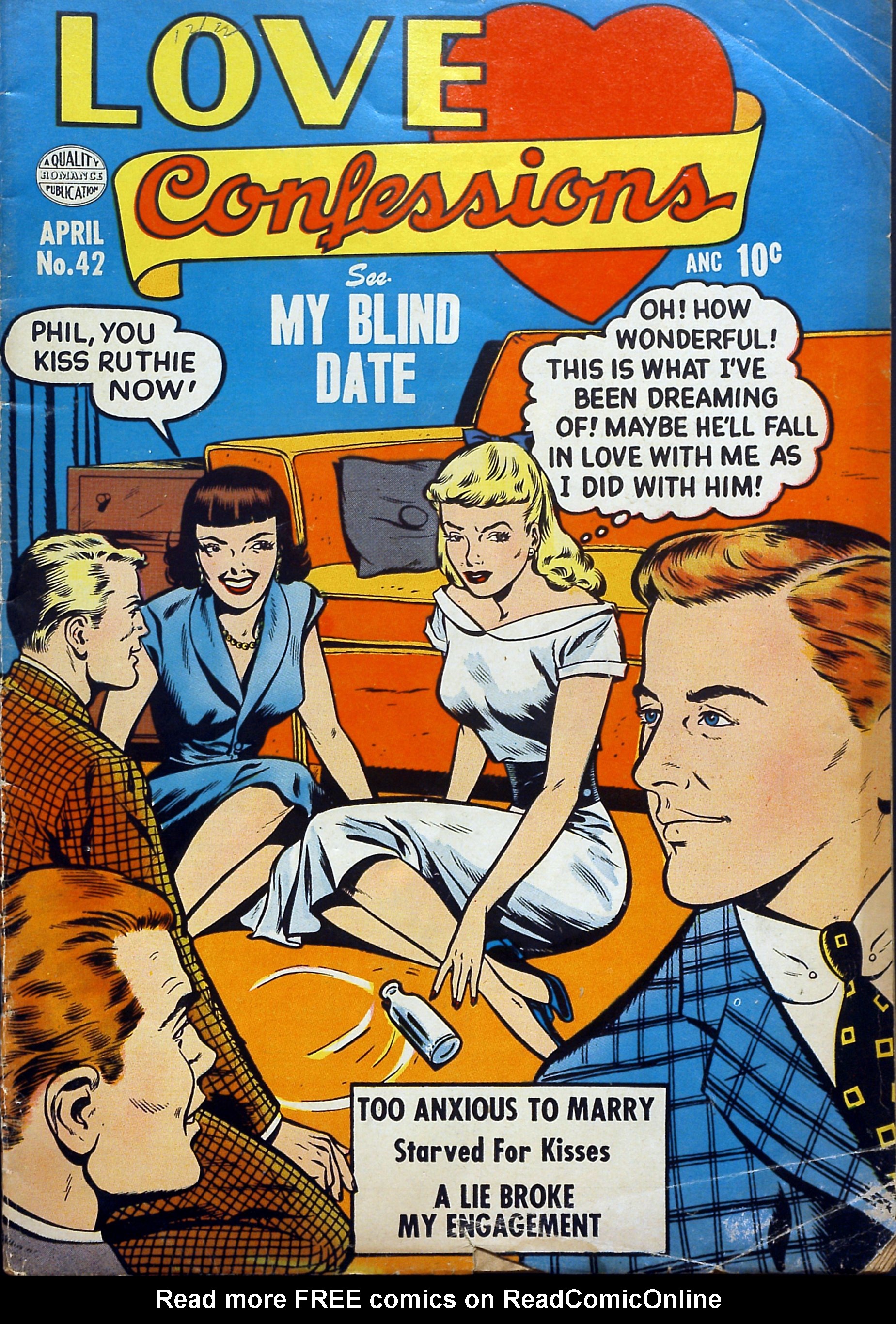 Read online Love Confessions comic -  Issue #42 - 1