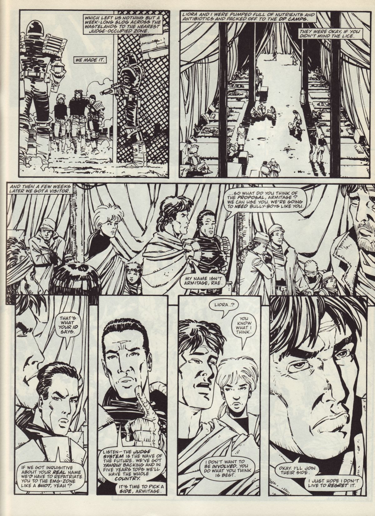Read online Judge Dredd: The Megazine (vol. 2) comic -  Issue #33 - 34