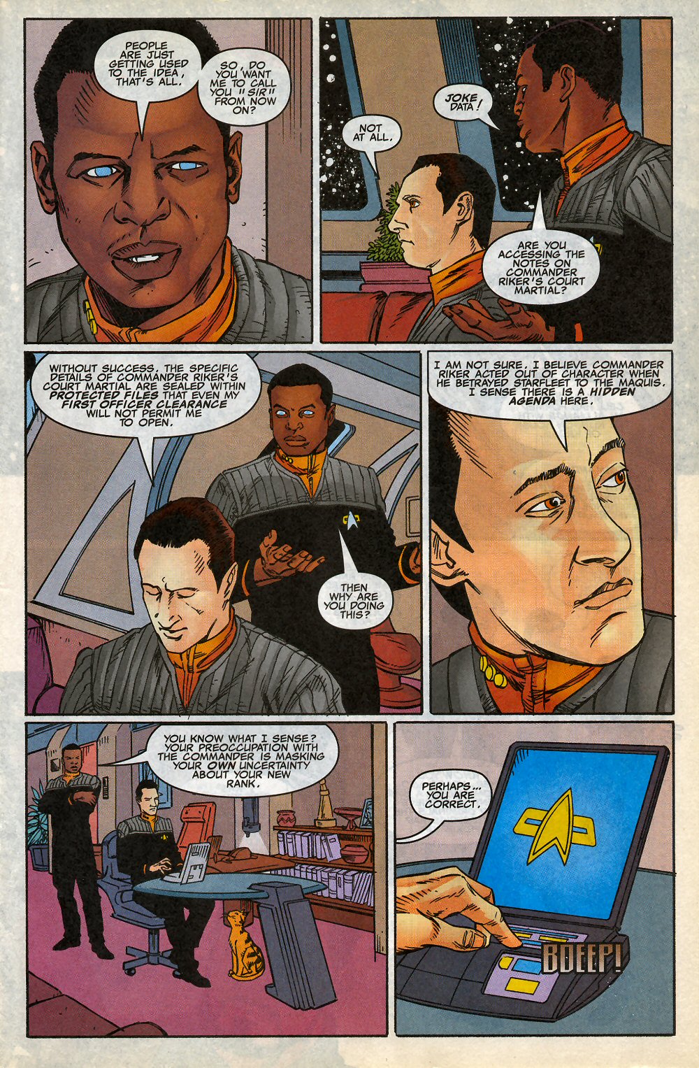 Read online Star Trek: The Next Generation - Riker comic -  Issue # Full - 15