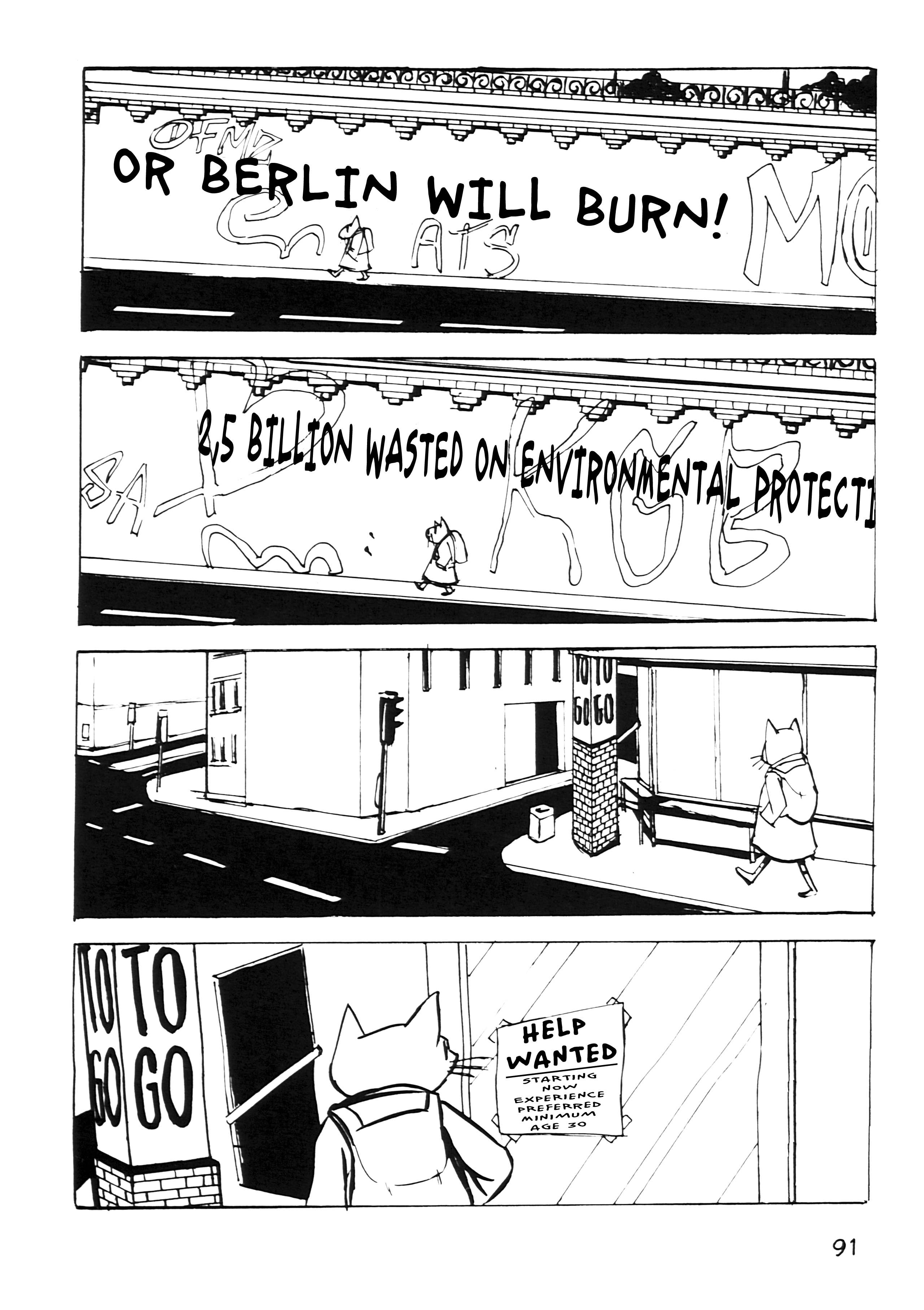 Read online Cat Hates World comic -  Issue # TPB - 91