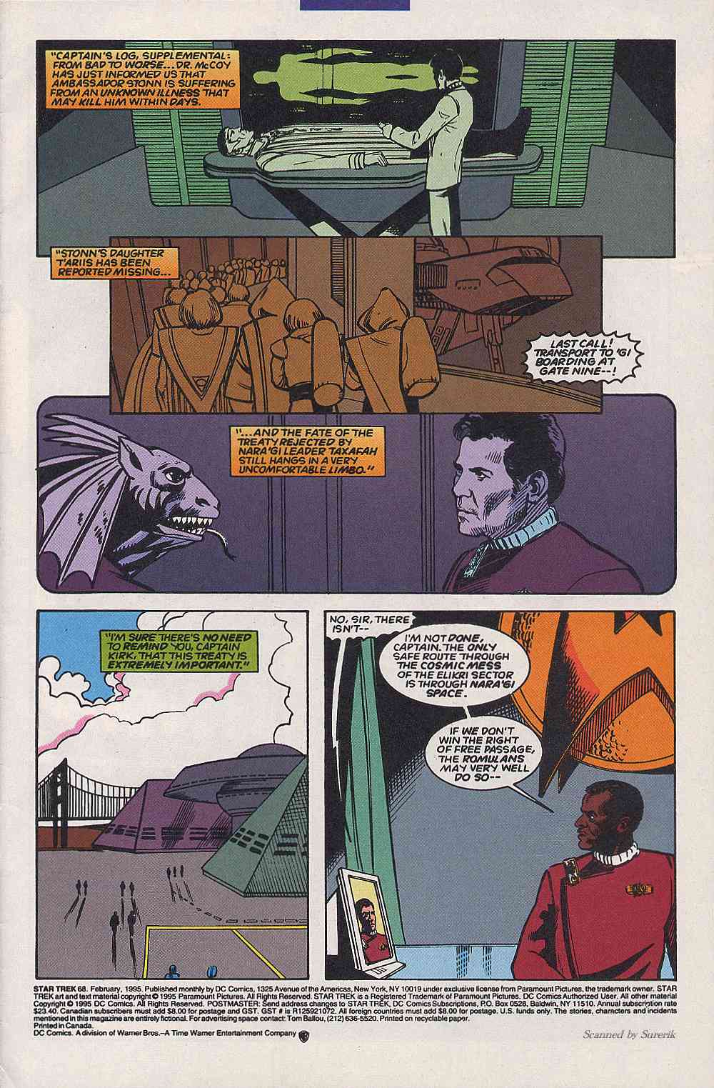 Read online Star Trek (1989) comic -  Issue #68 - 2