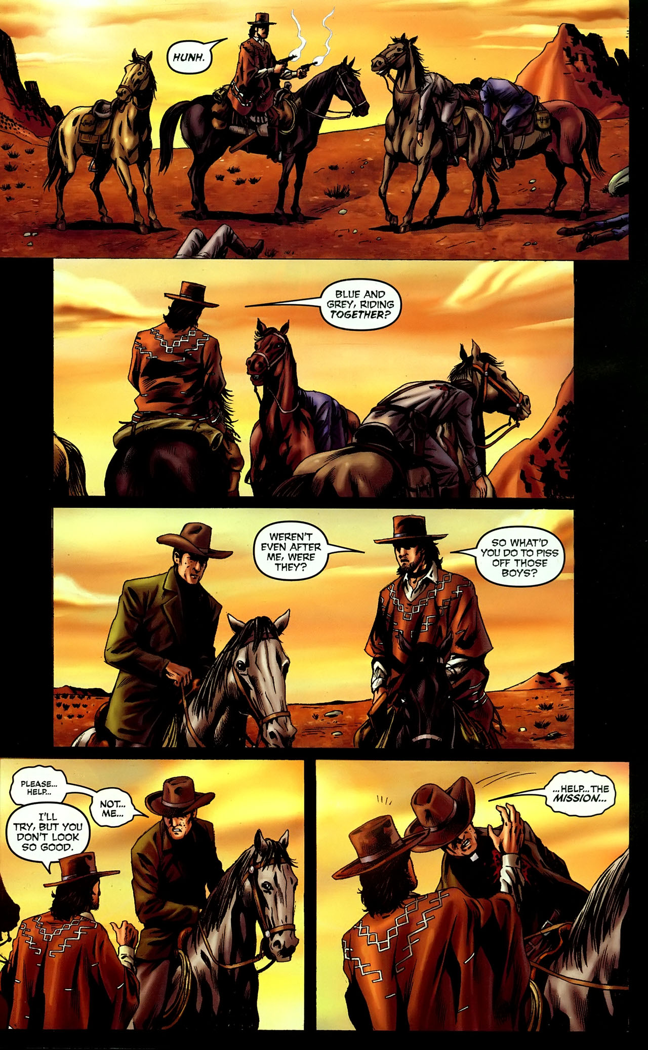 Read online The Man with No Name comic -  Issue #1 - 21