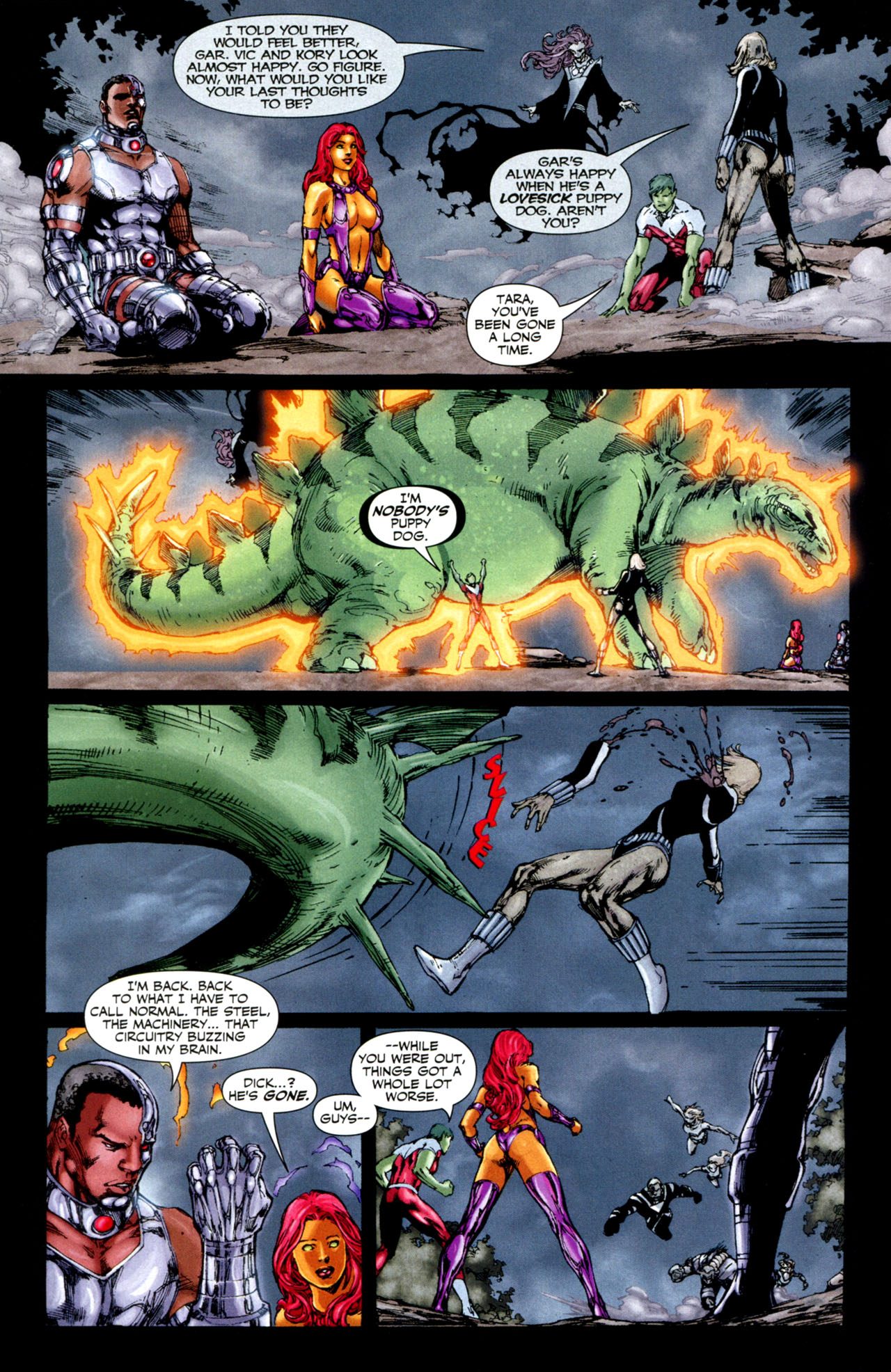 Read online Blackest Night: Titans comic -  Issue #3 - 4