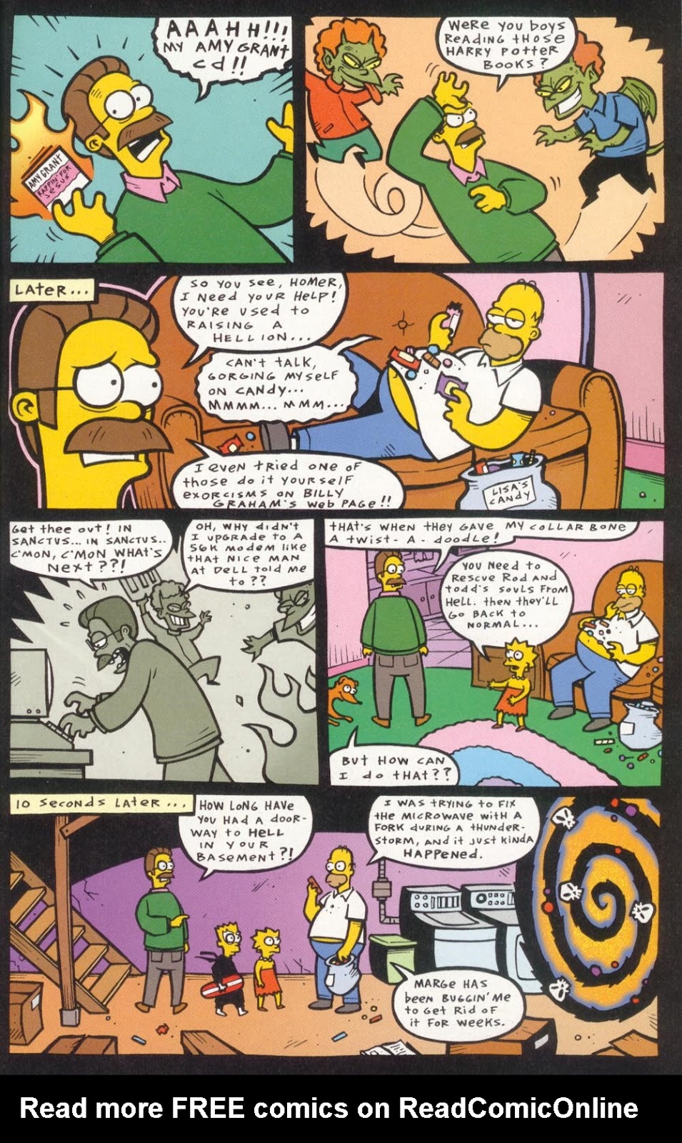 Treehouse of Horror issue 6 - Page 10