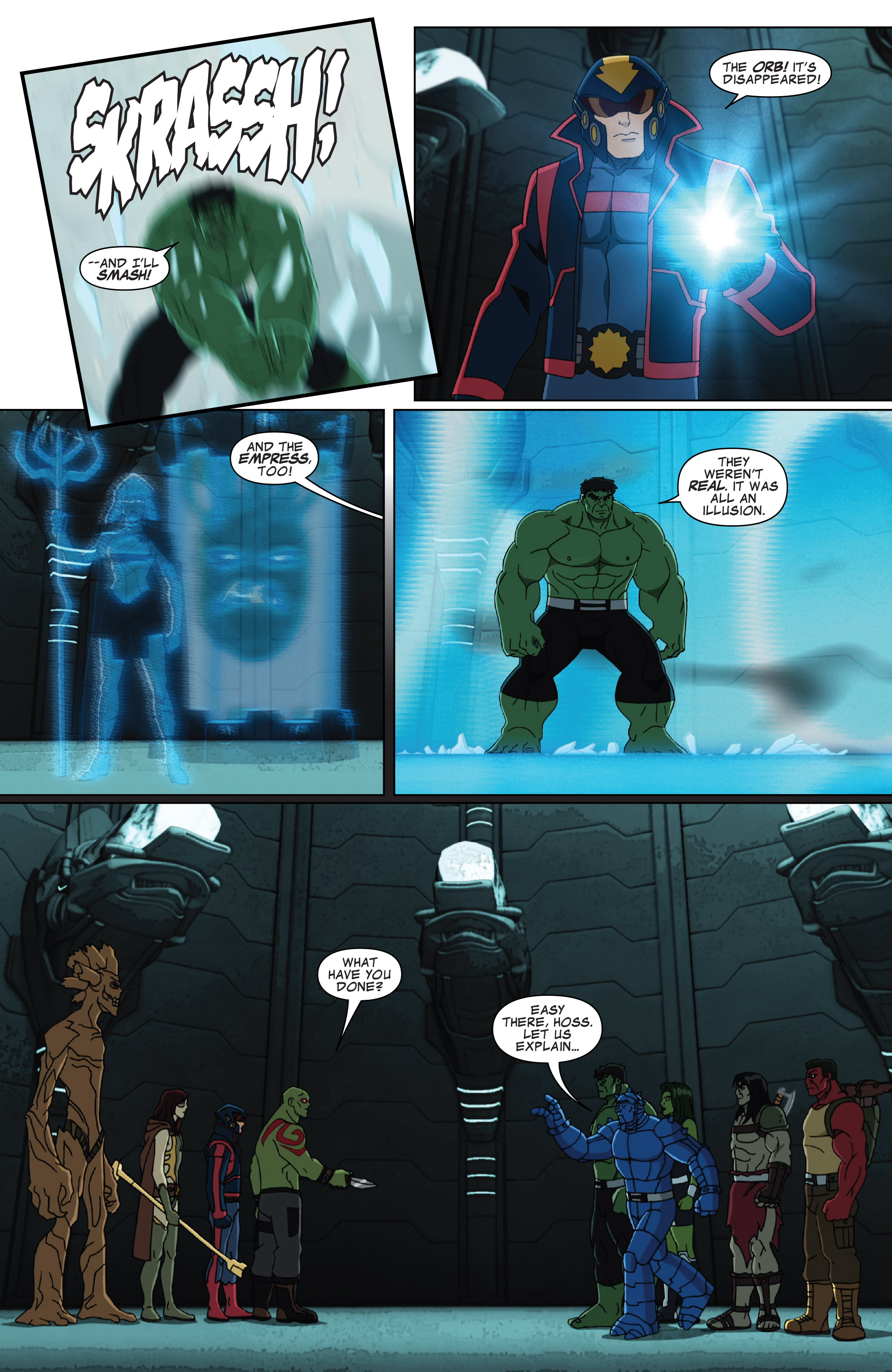 Read online Marvel Universe Hulk: Agents of S.M.A.S.H. comic -  Issue #4 - 13