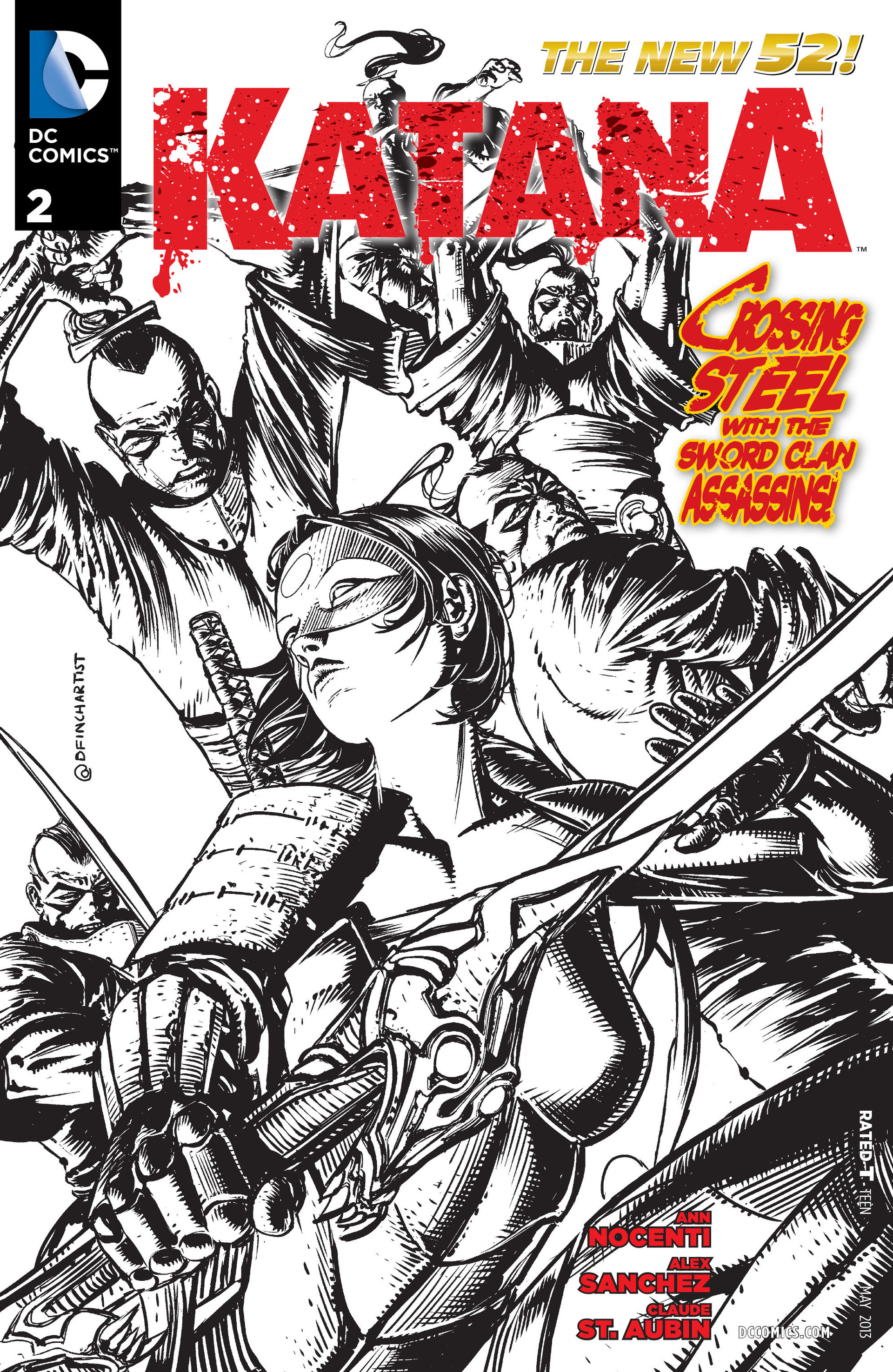 Read online Katana comic -  Issue #2 - 2