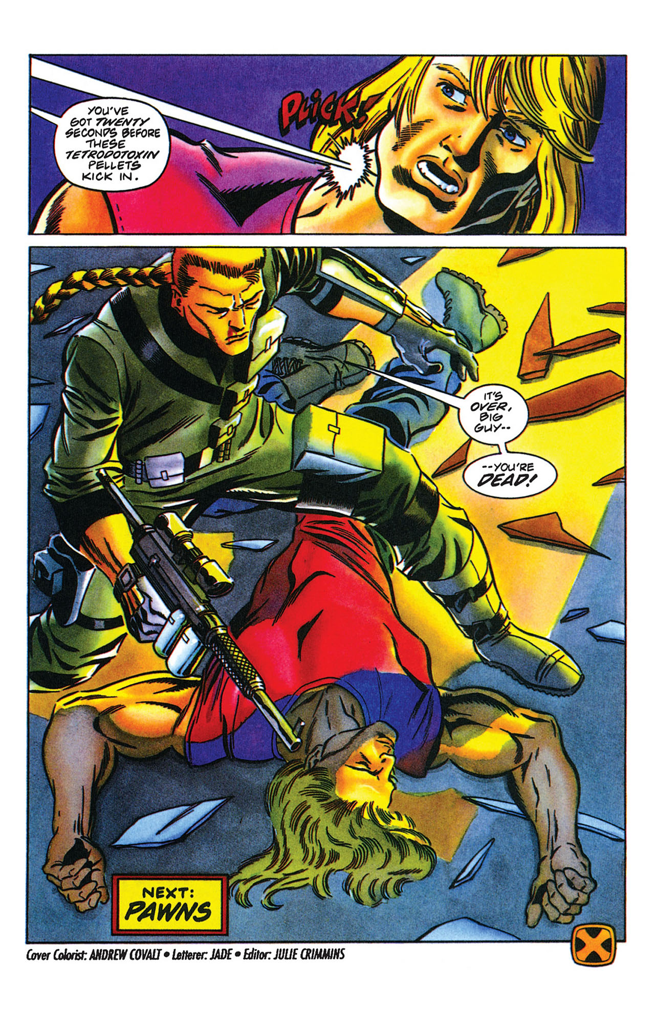 Read online X-O Manowar (1992) comic -  Issue #37 - 23
