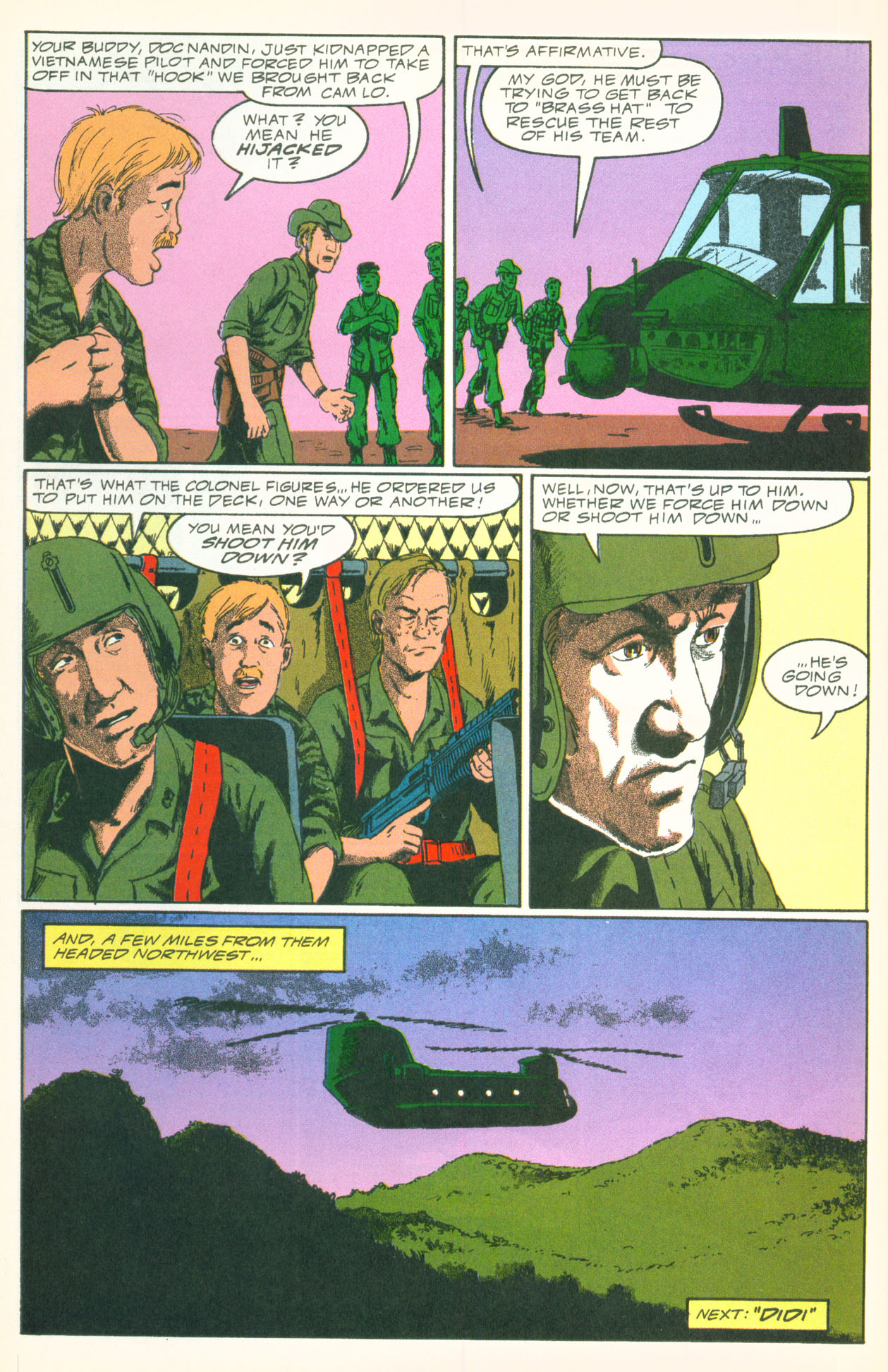 Read online The 'Nam comic -  Issue #71 - 22
