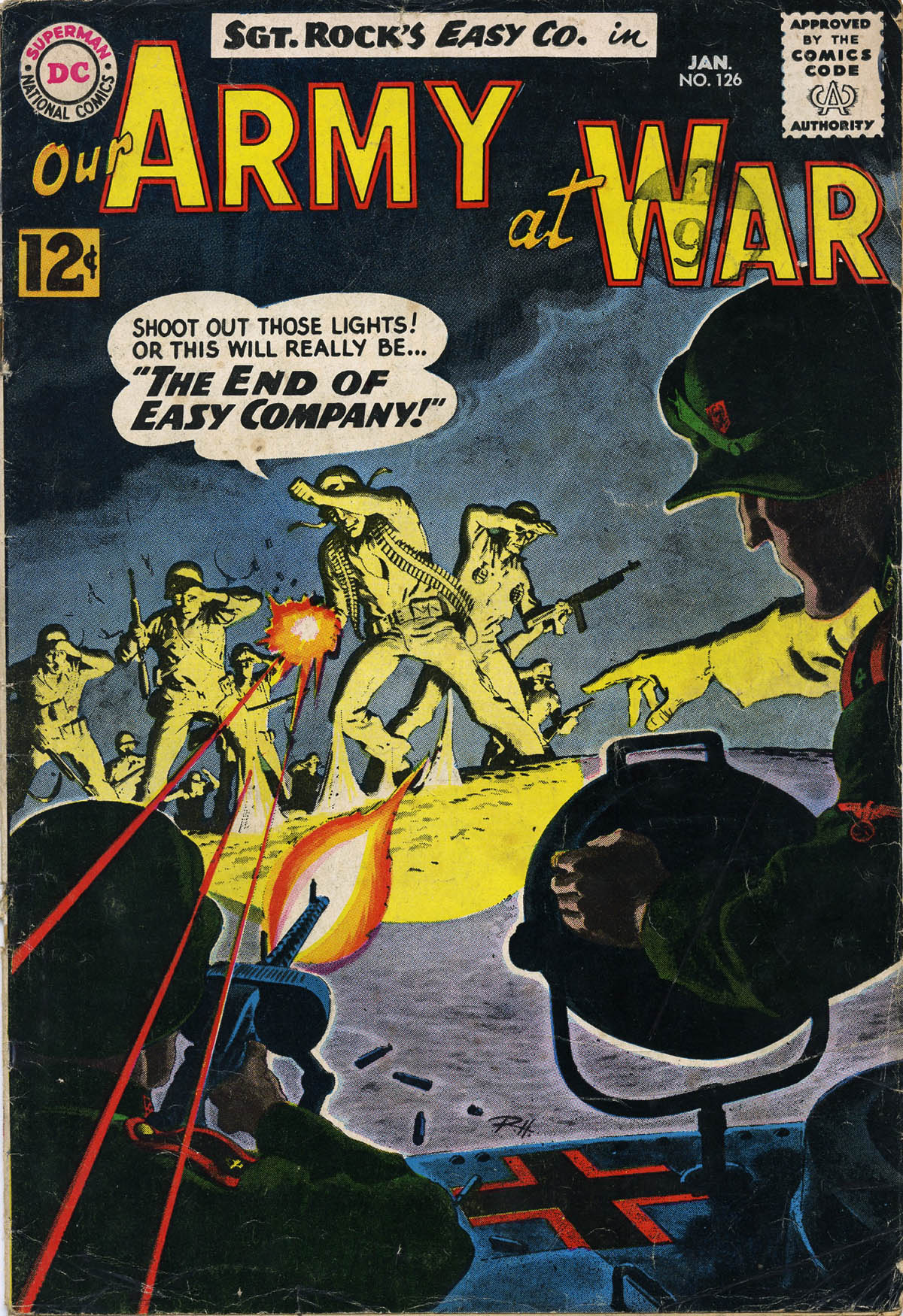 Read online Our Army at War (1952) comic -  Issue #126 - 1