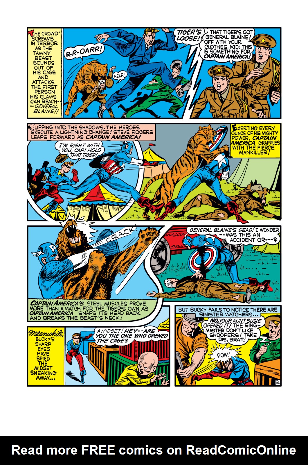Read online Captain America Comics comic -  Issue #5 - 5